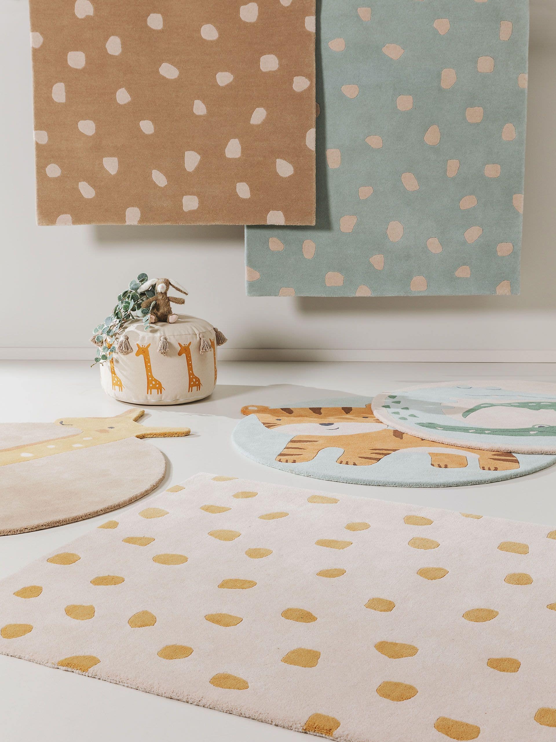 Kinderteppich Savannah Mint