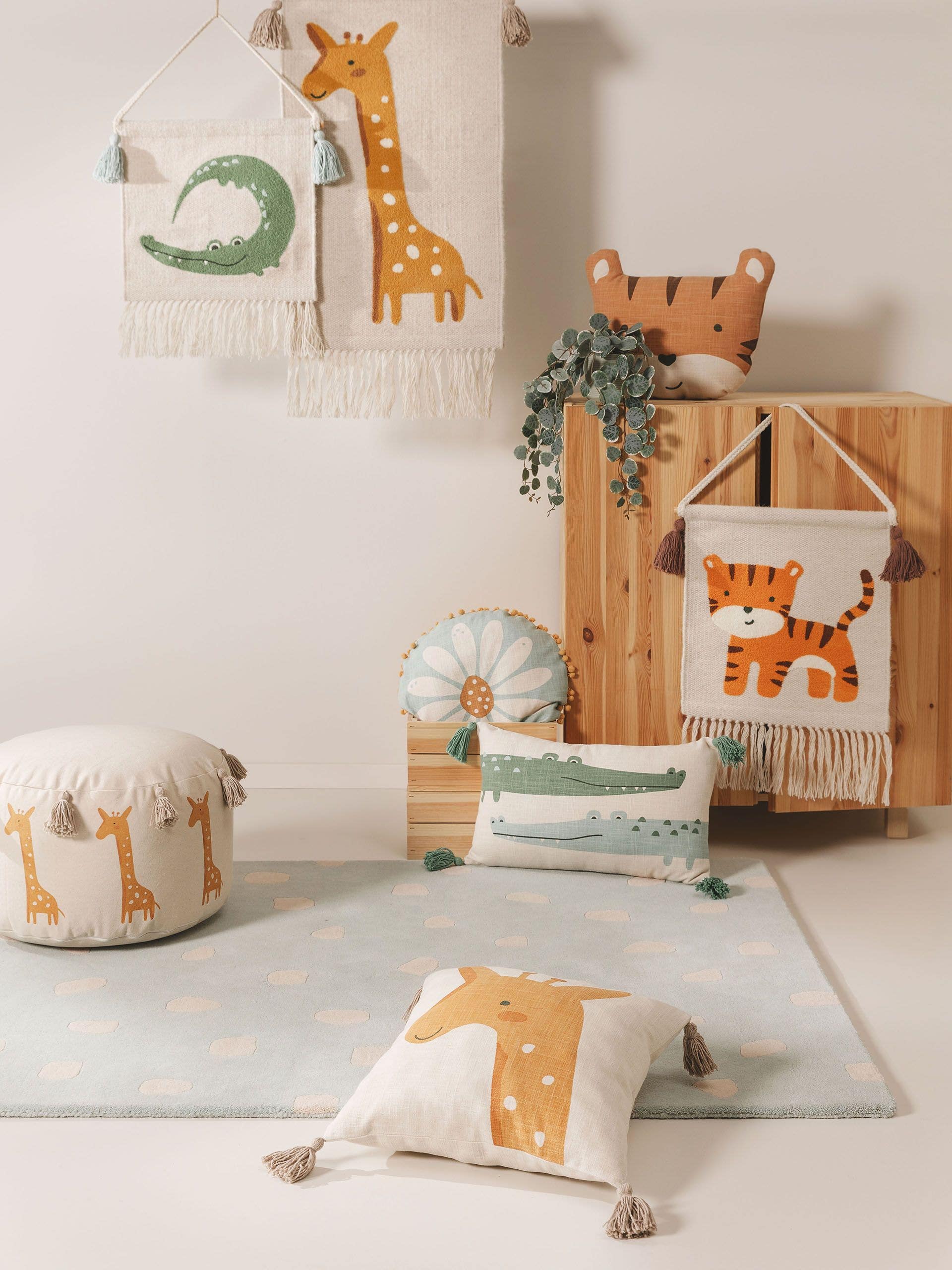 Housse de coussin Savane
