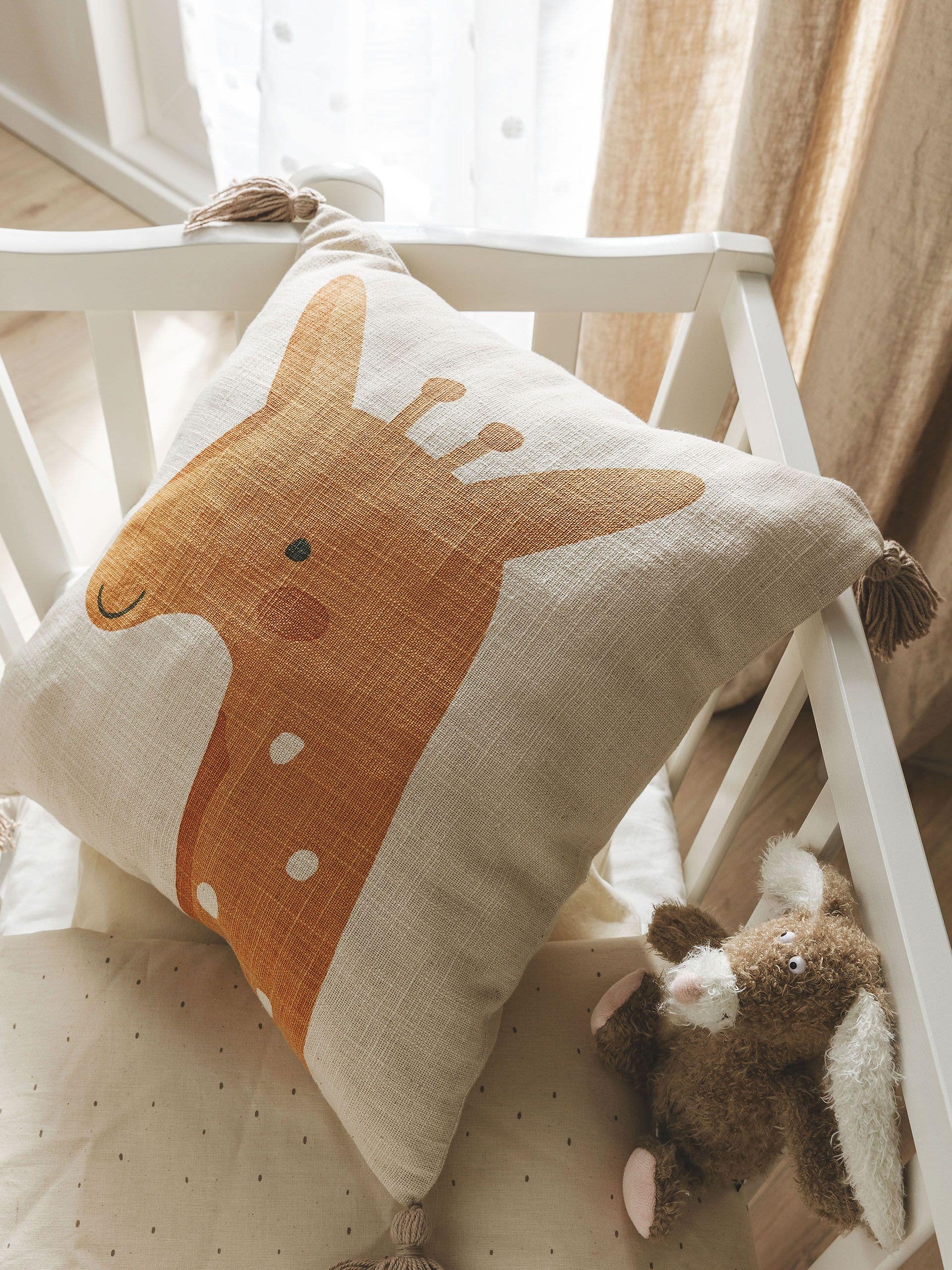 Housse de coussin Savane