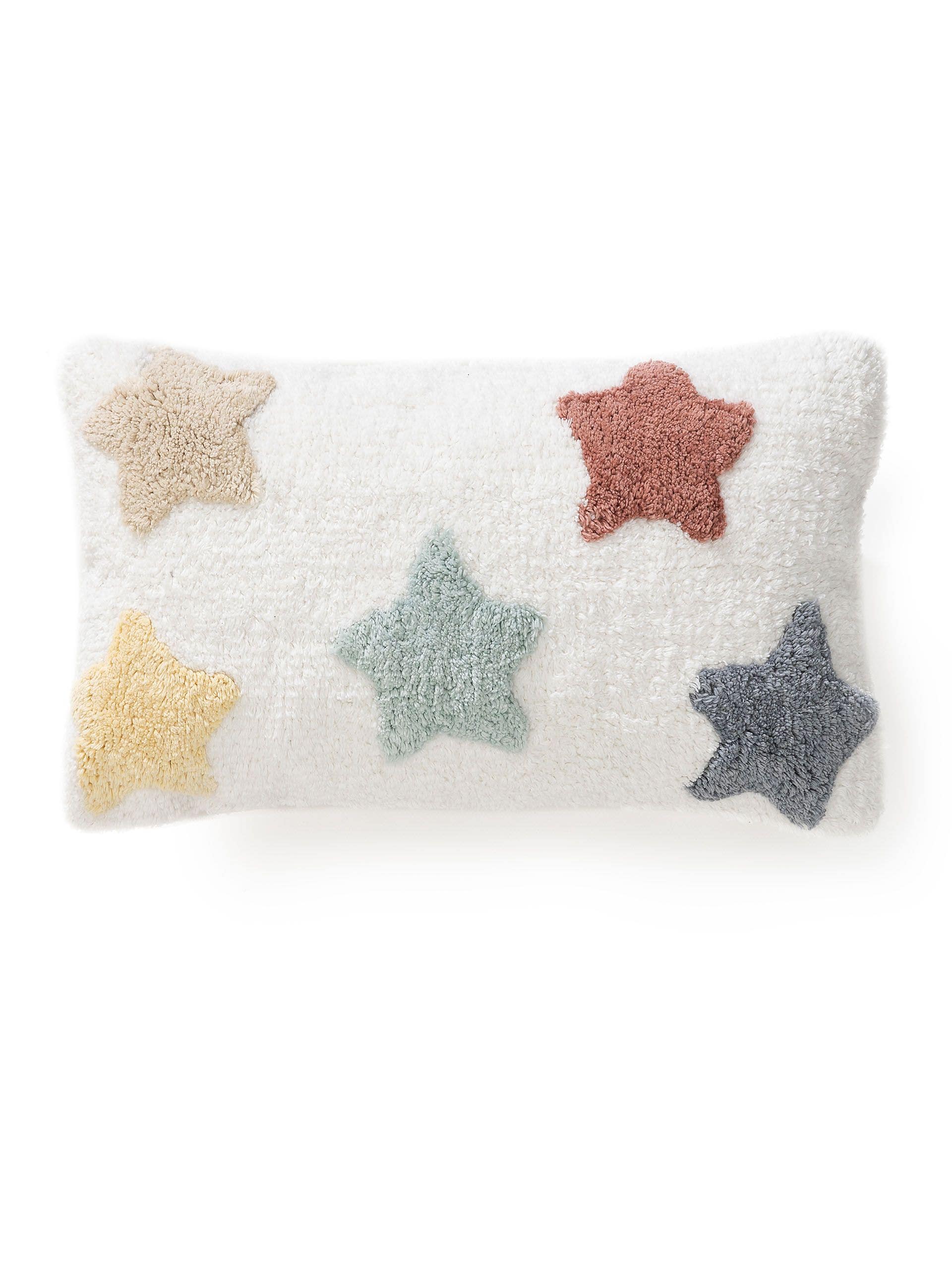Housse de coussin étoiles
