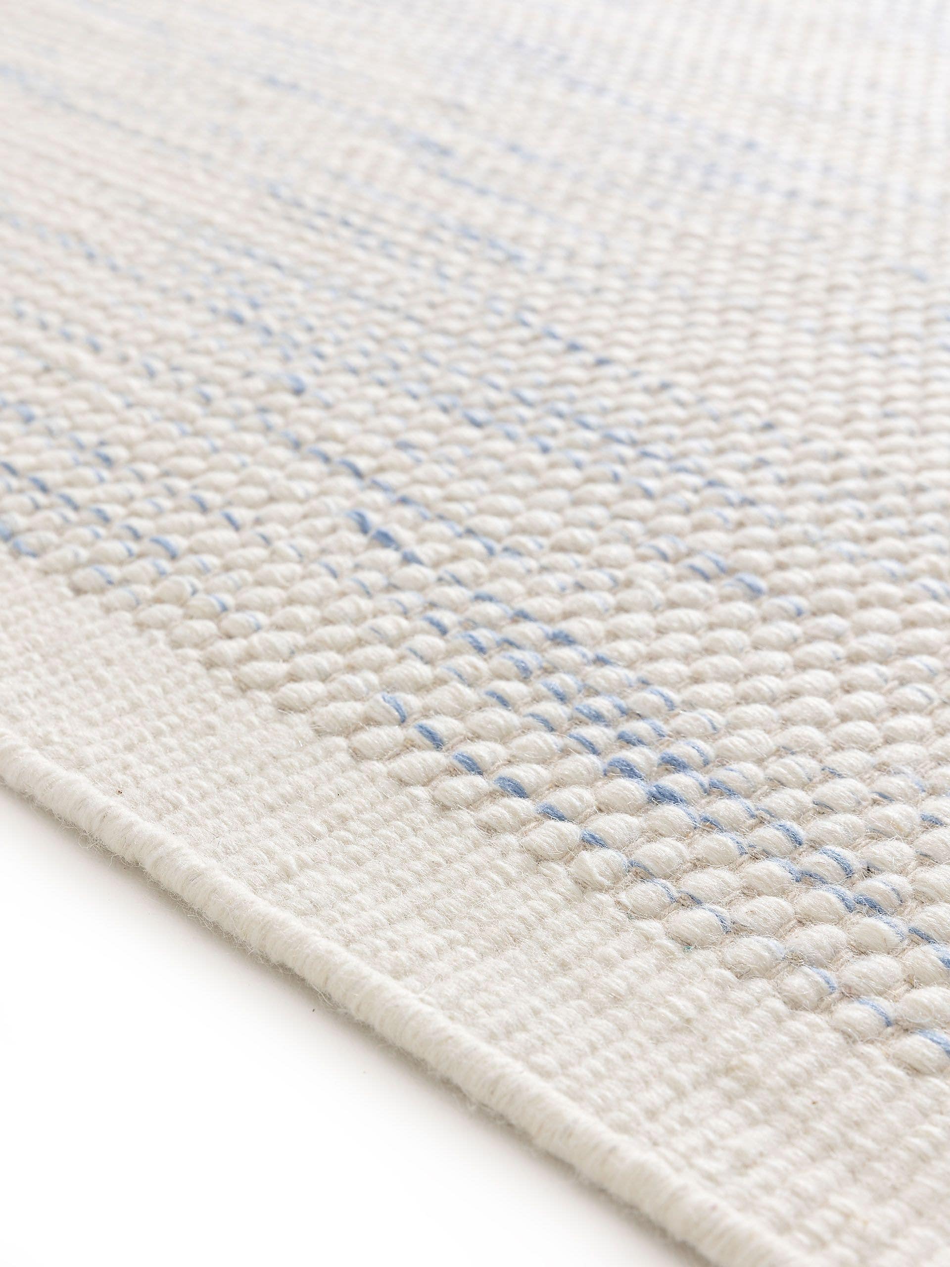 Tapis enfant Rocky bleu clair/blanc