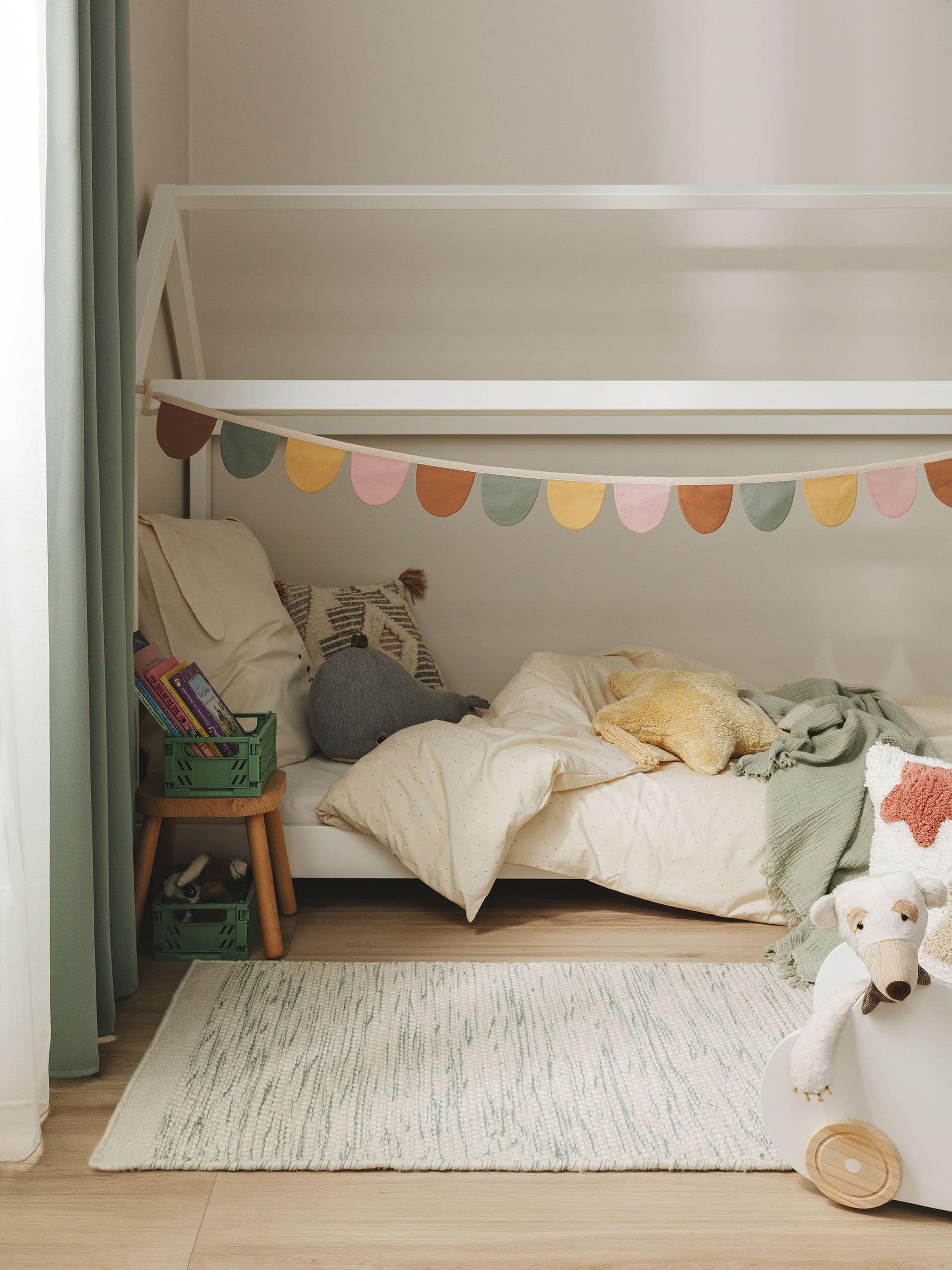 Kinderteppich Rocky Cream/