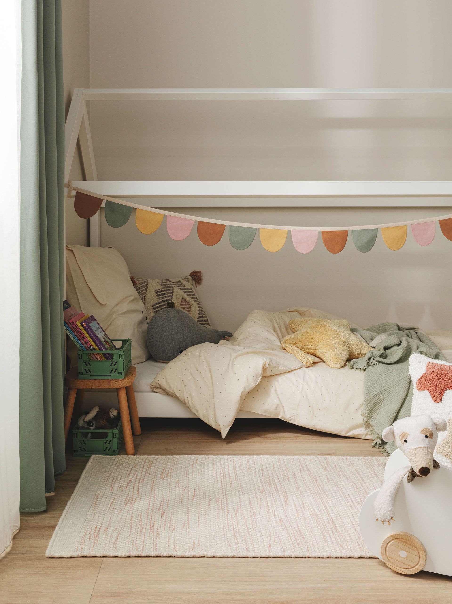Kinderteppich Rocky Cream/