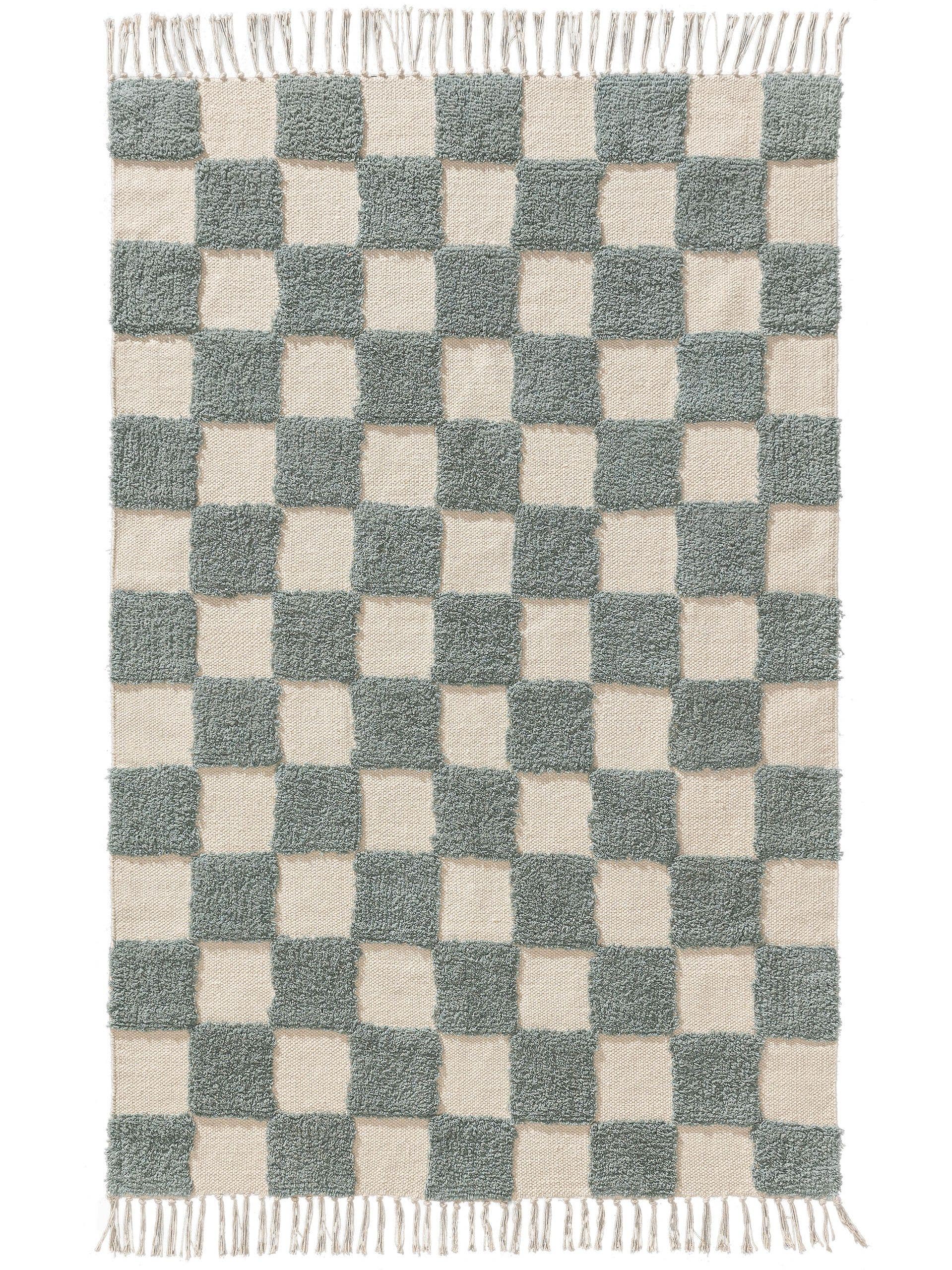 Kinderteppich Caro Hellblau