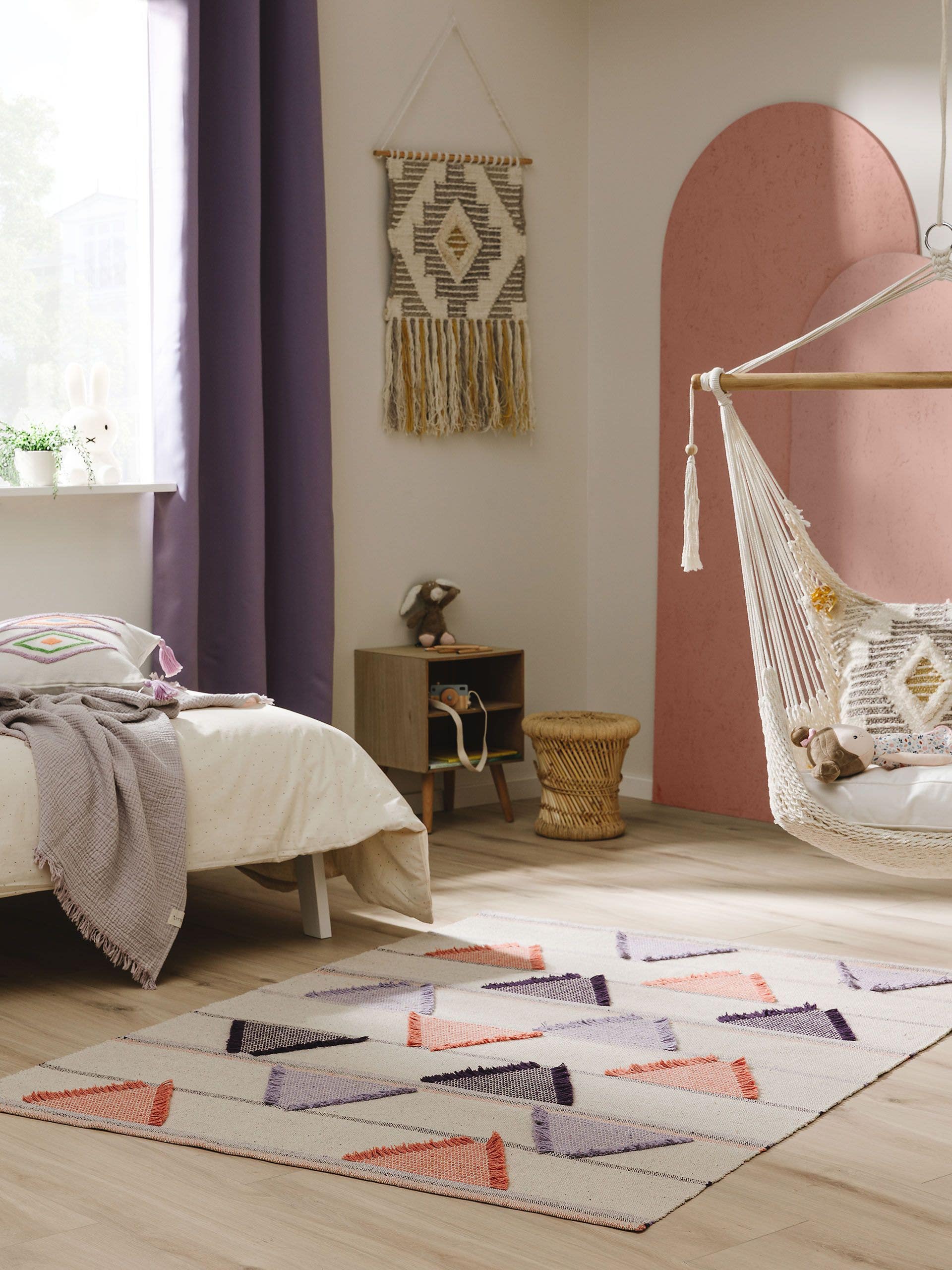 Tapis enfant Pauli Lila