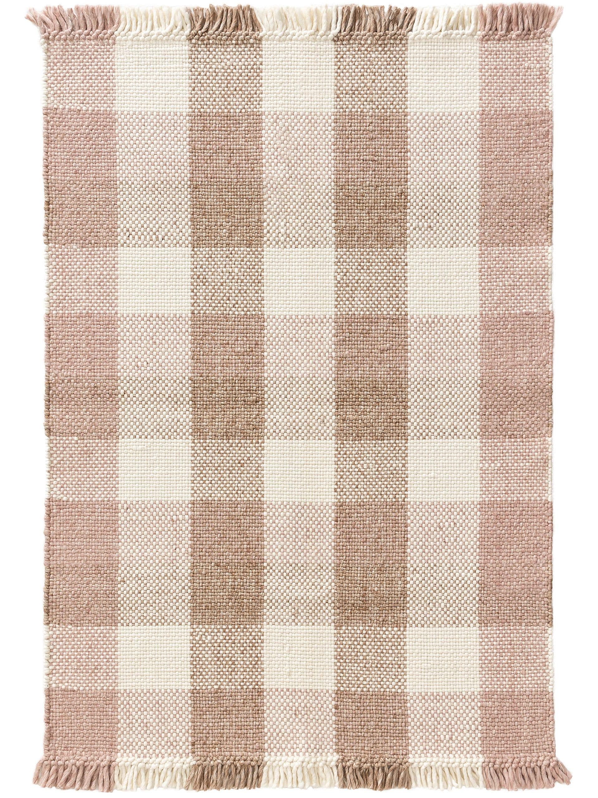 Tapis enfant Josy Crème/Rose