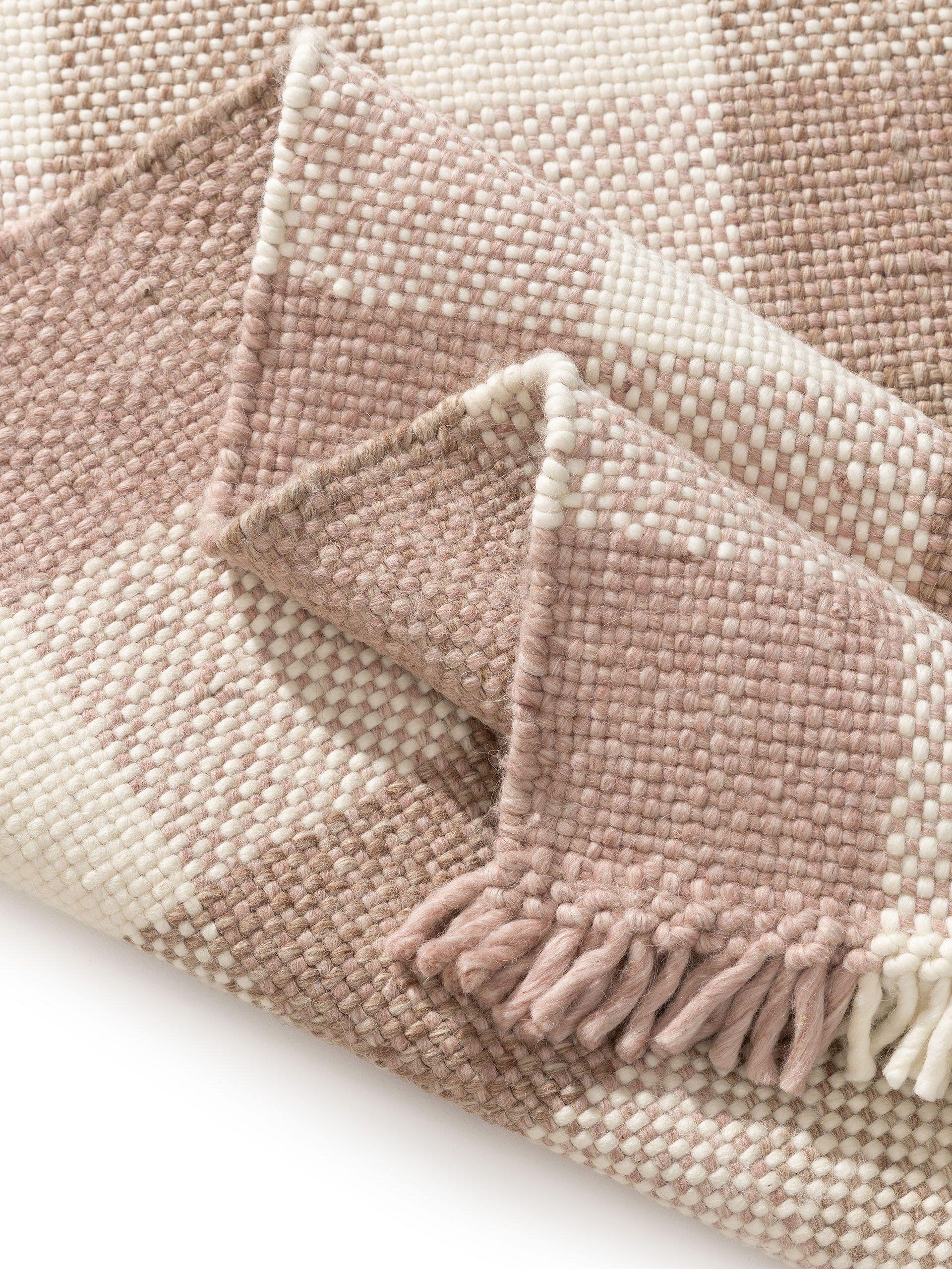 Tapis enfant Josy Crème/Rose