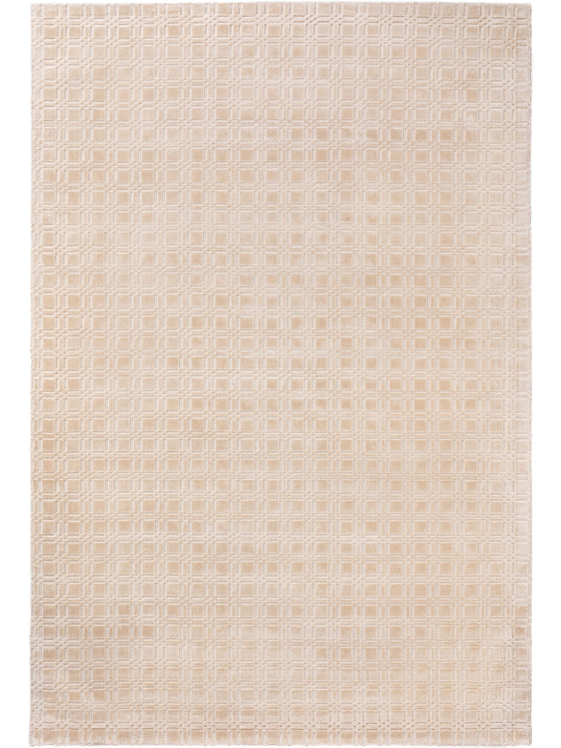 Tapis en viscose Nelson Crème