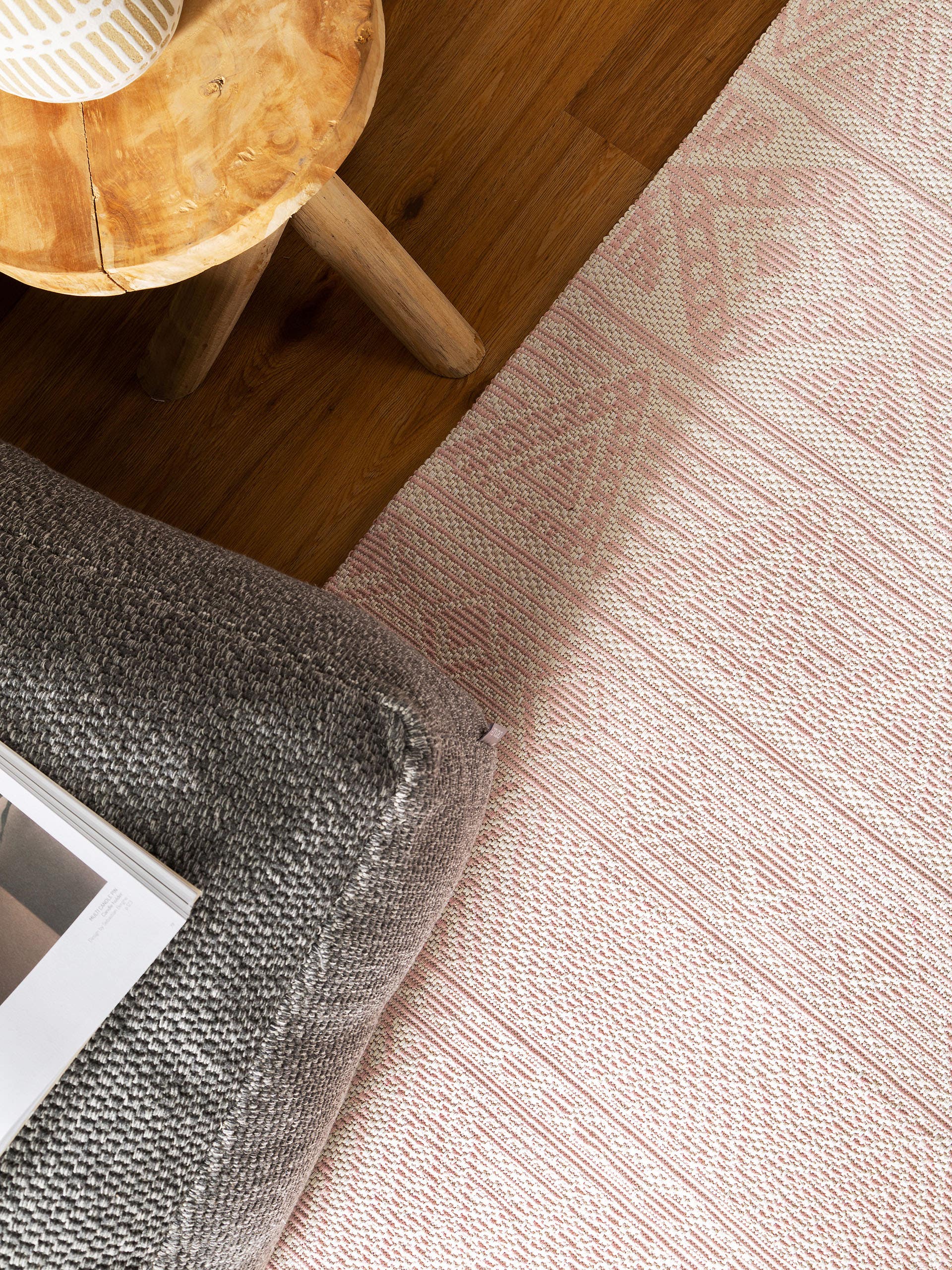 Tapis de couloir Cooper gris foncé