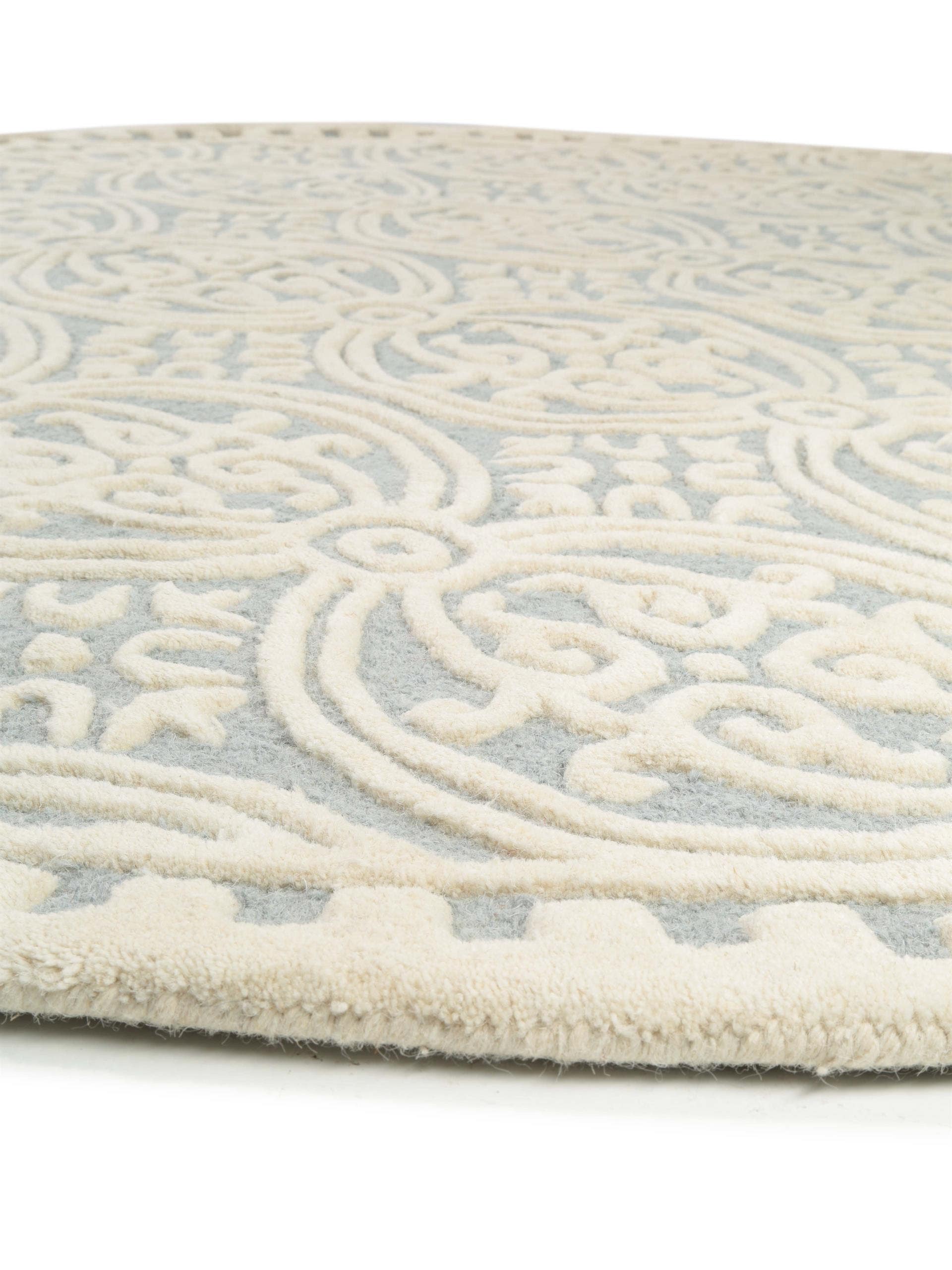 Tapis en laine Windsor bleu foncé
