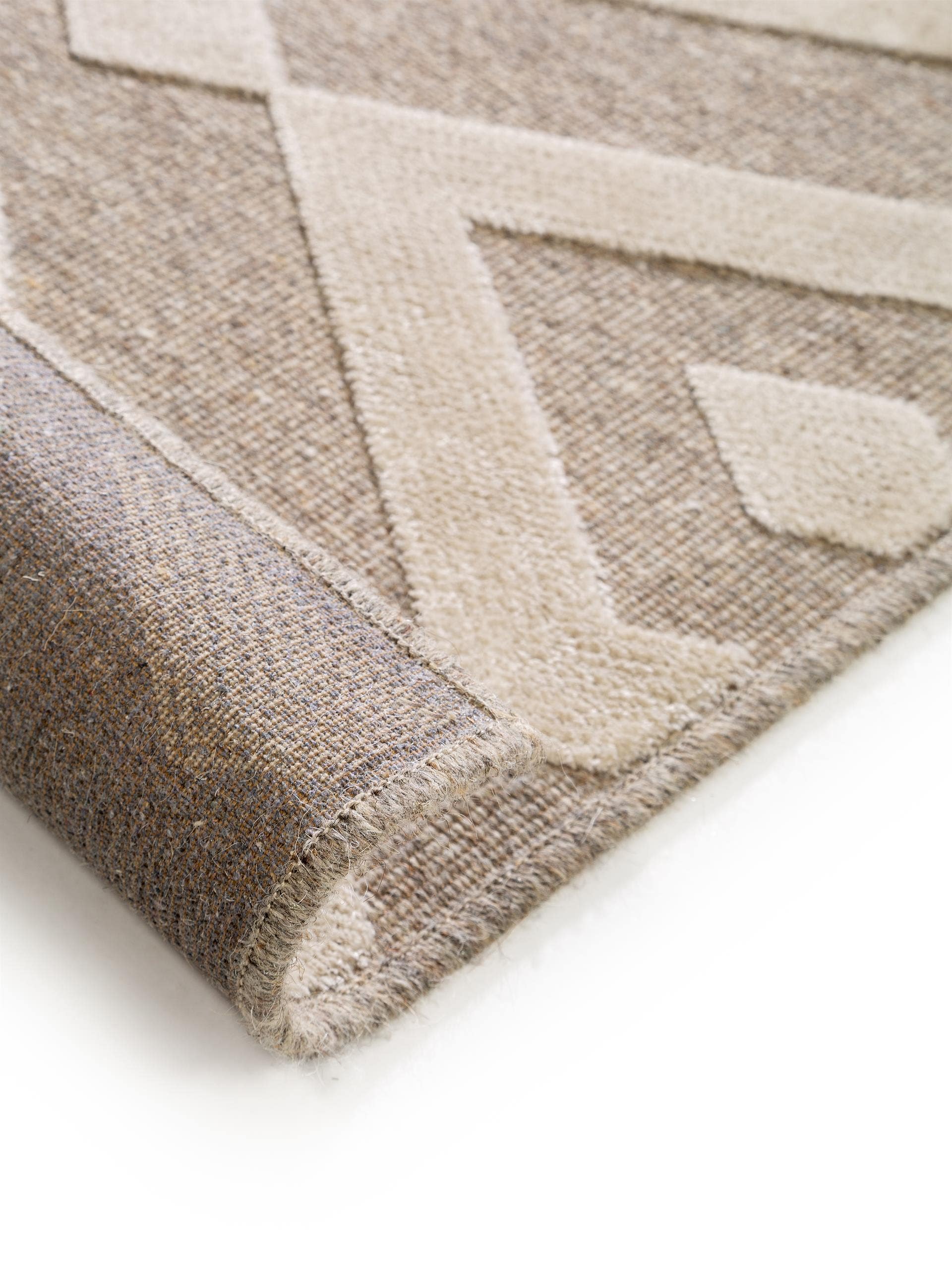 Tapis viscose Nord /Gris