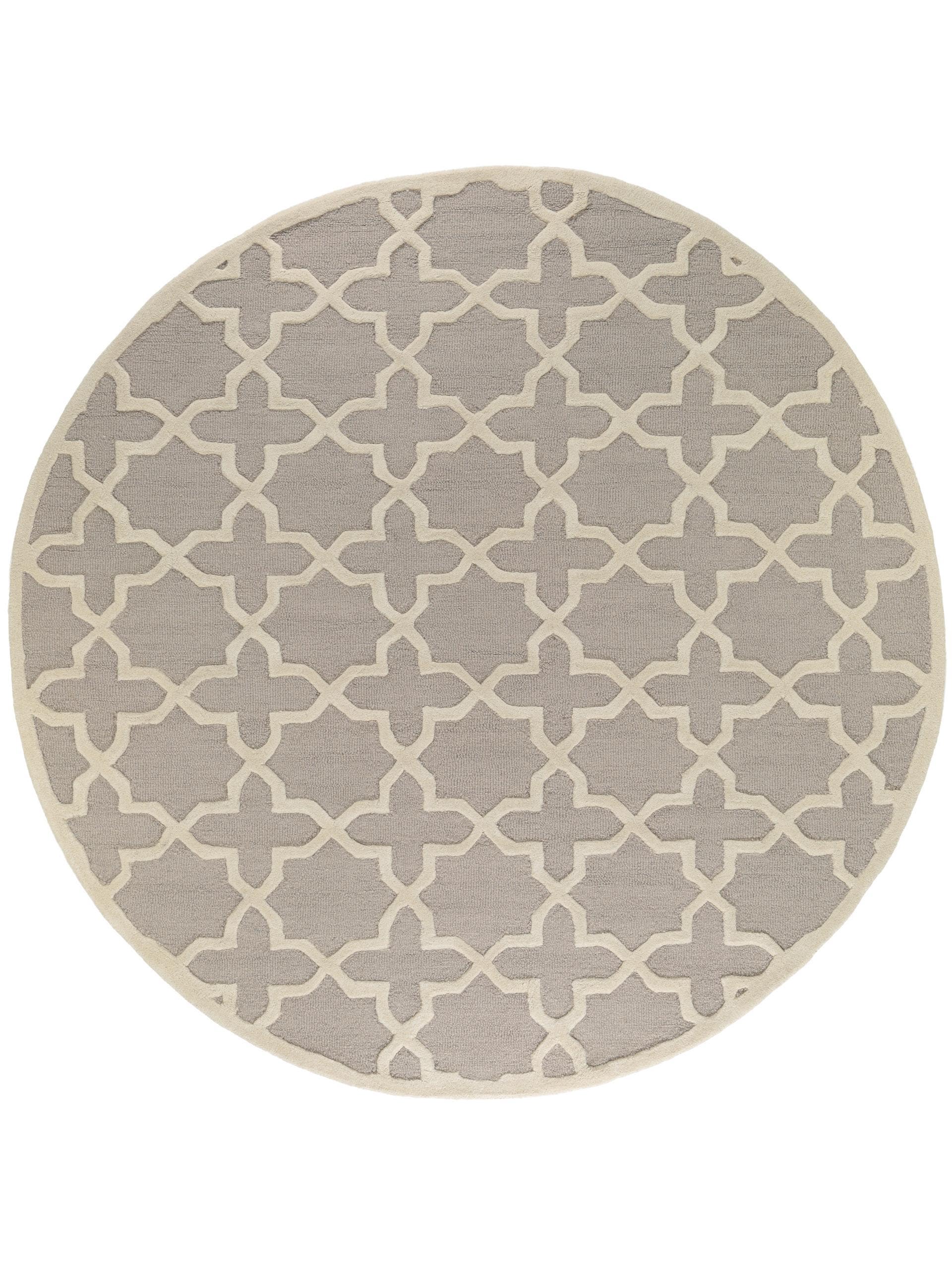 Tapis en laine rond Windsor Rose