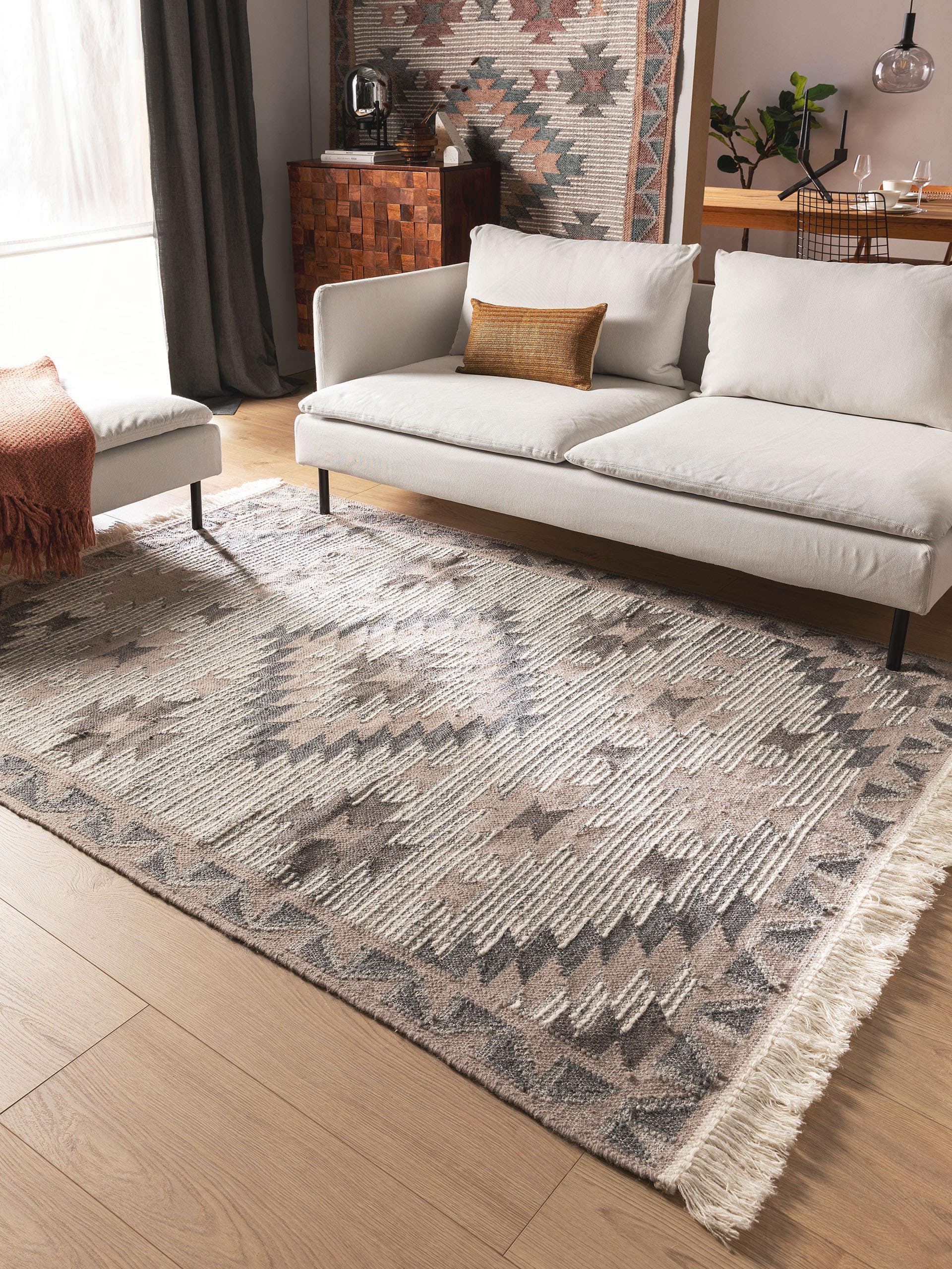 Tapis en laine Cari