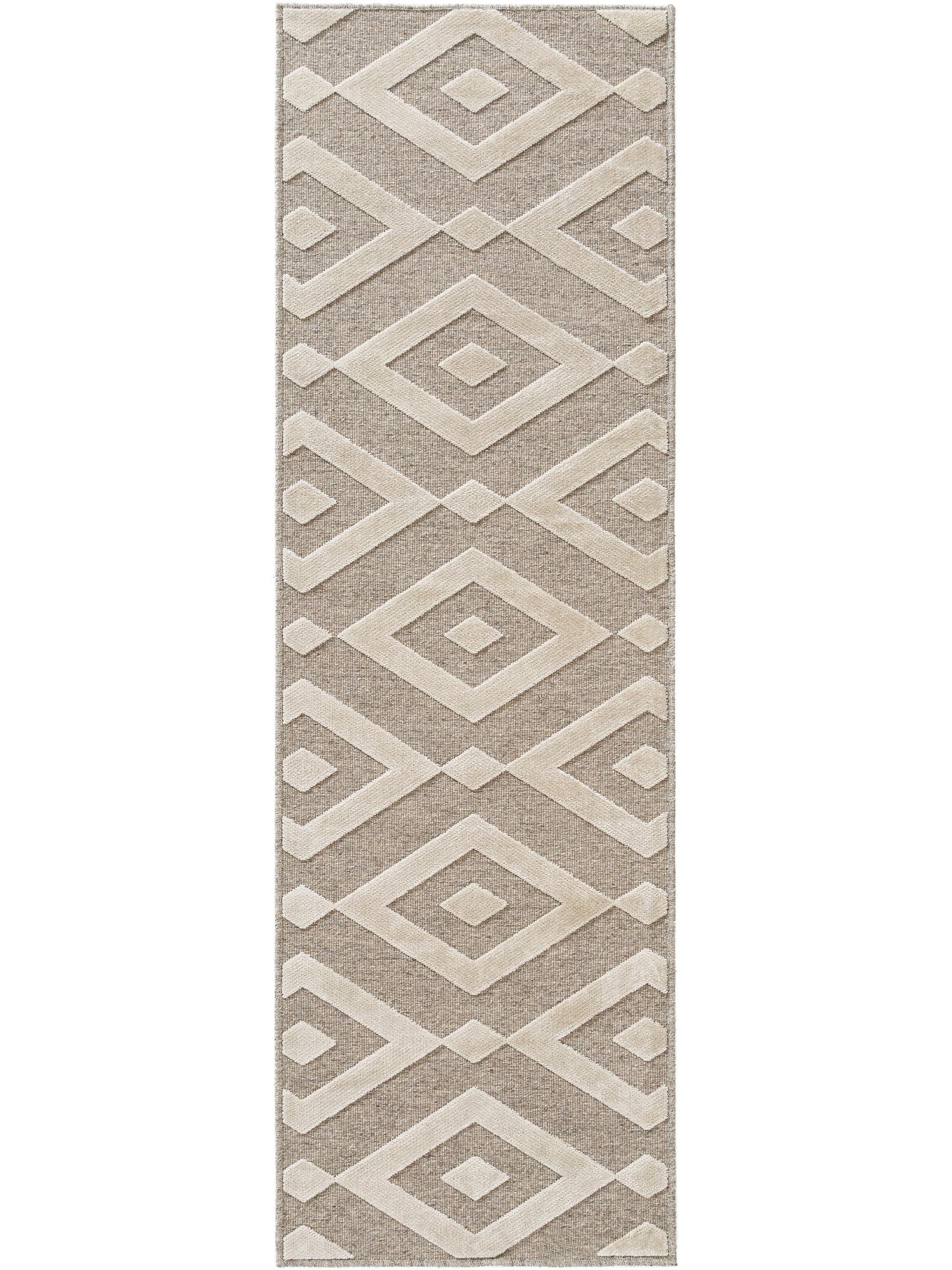 Tapis viscose Nord /Gris