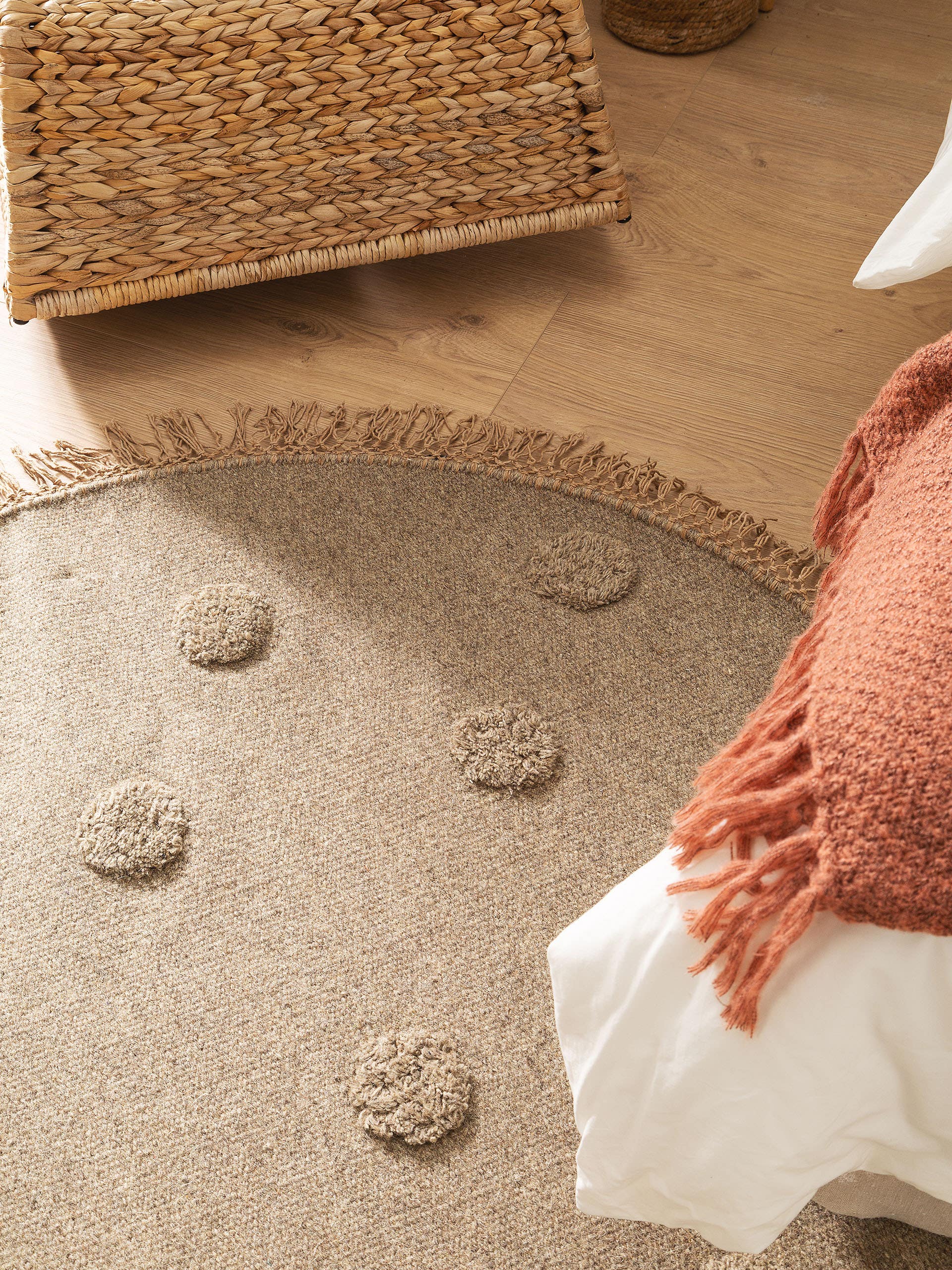 Tapis enfant Carlson Taupe