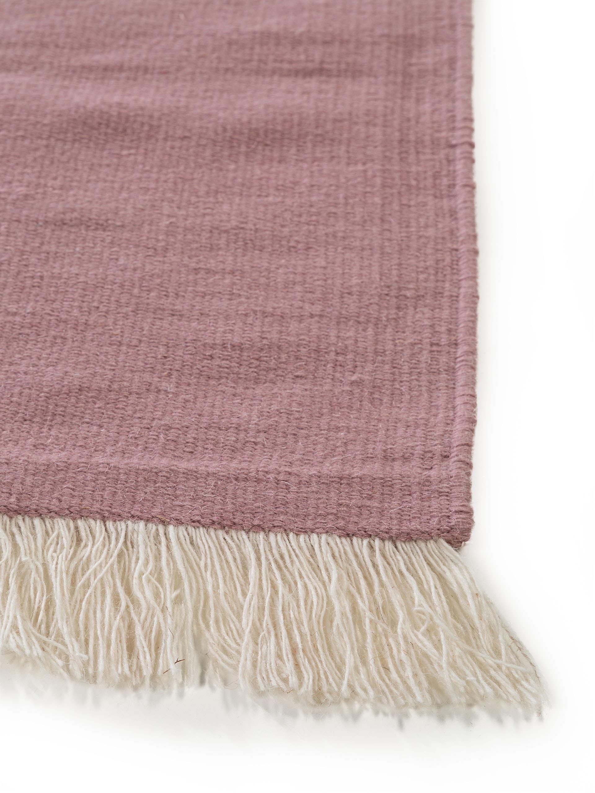Tapis en laine Blok /Rouge foncé