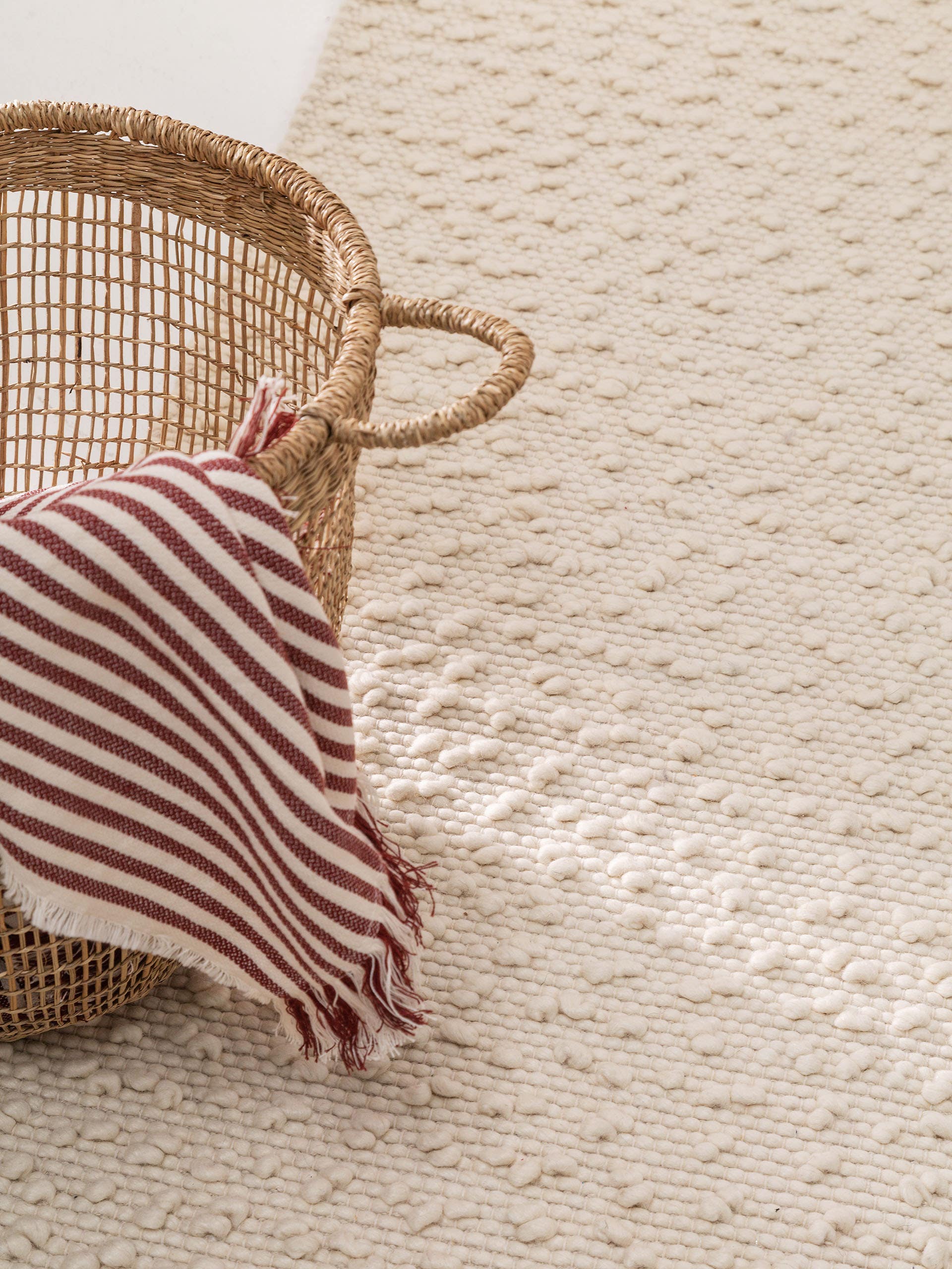 Wollteppich Lana Cream