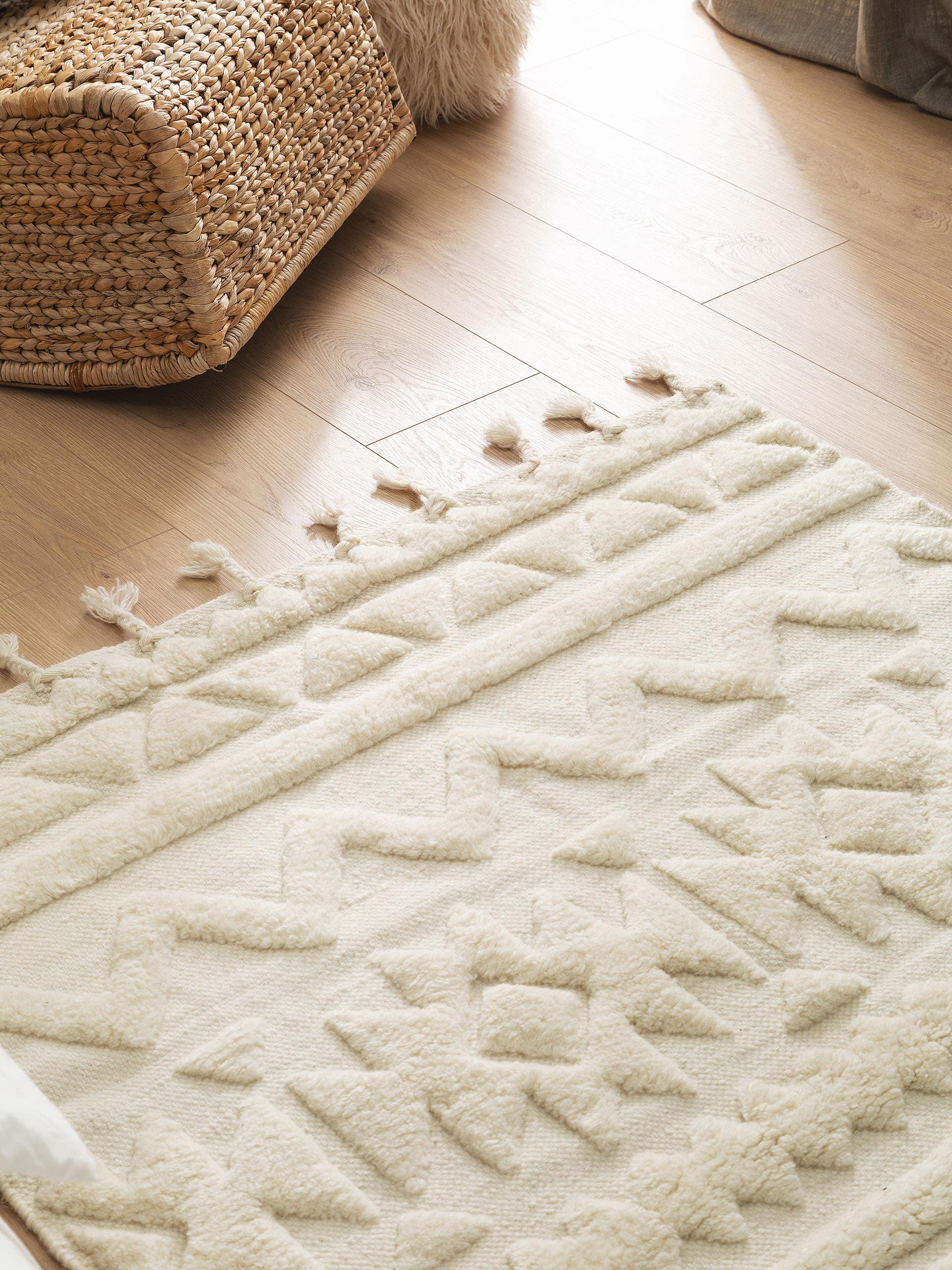 Wollteppich Anni Ivory