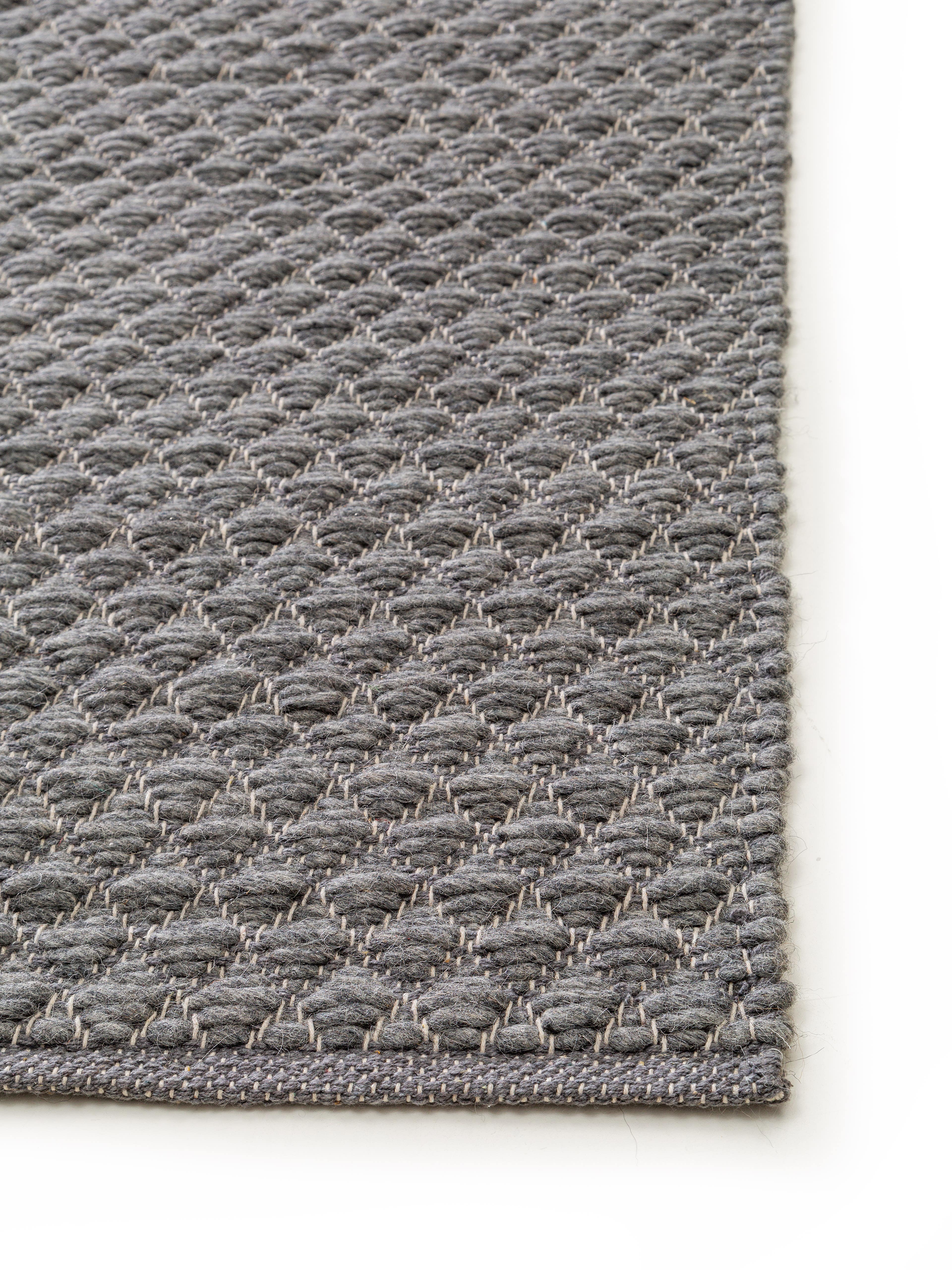 Tapis de passage en laine Ted Ivory