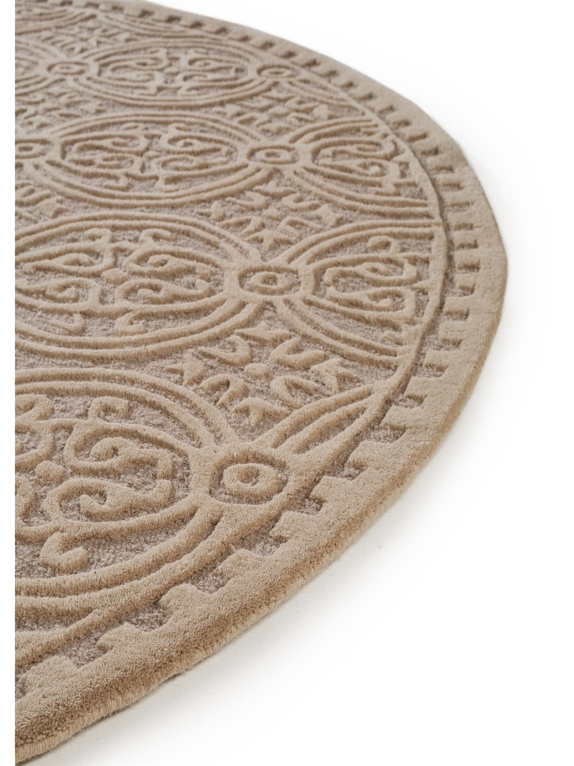 Tapis en laine Windsor bleu foncé