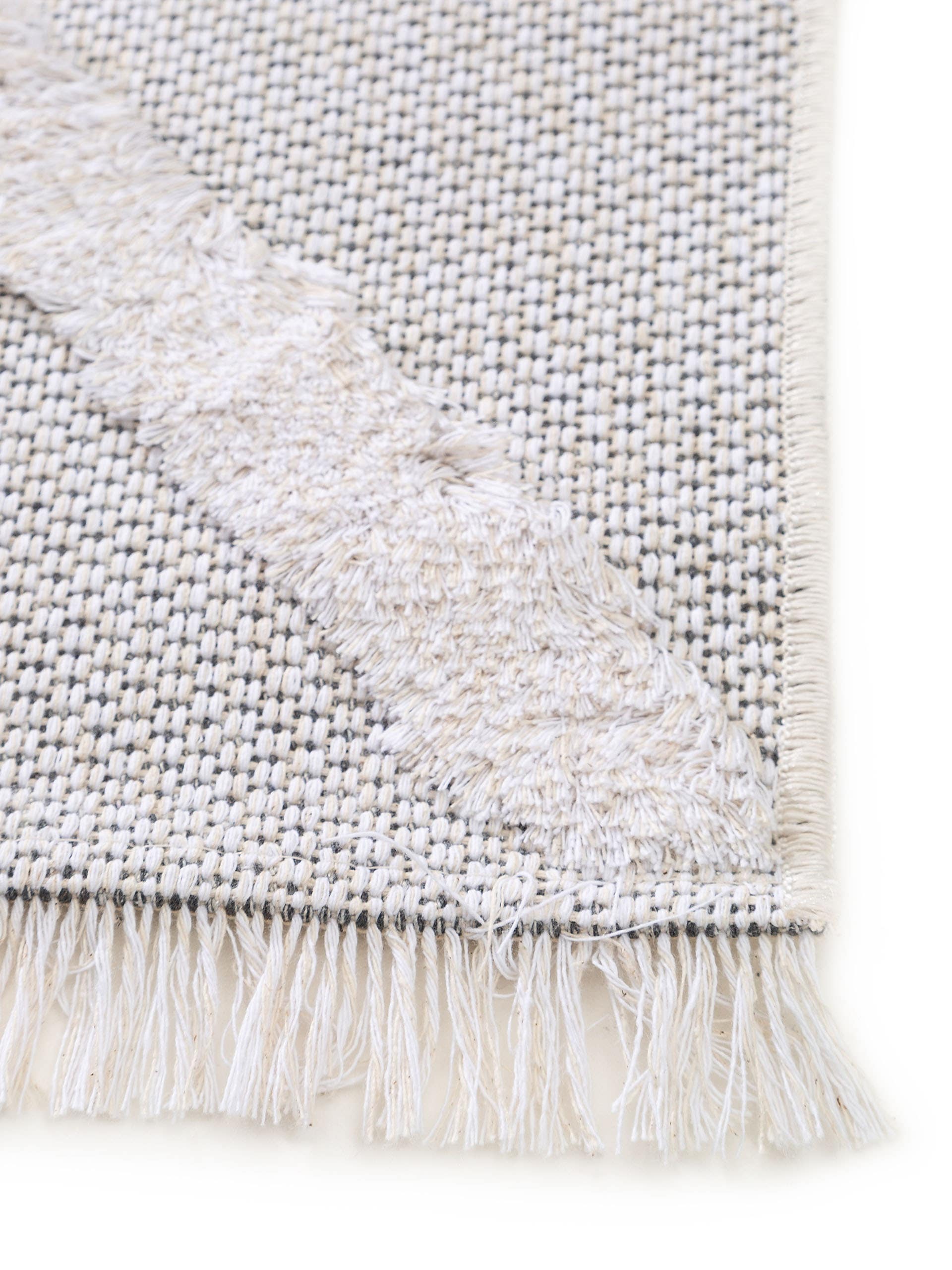 Waschbarer Baumwollteppich Oslo Cream/Taupe