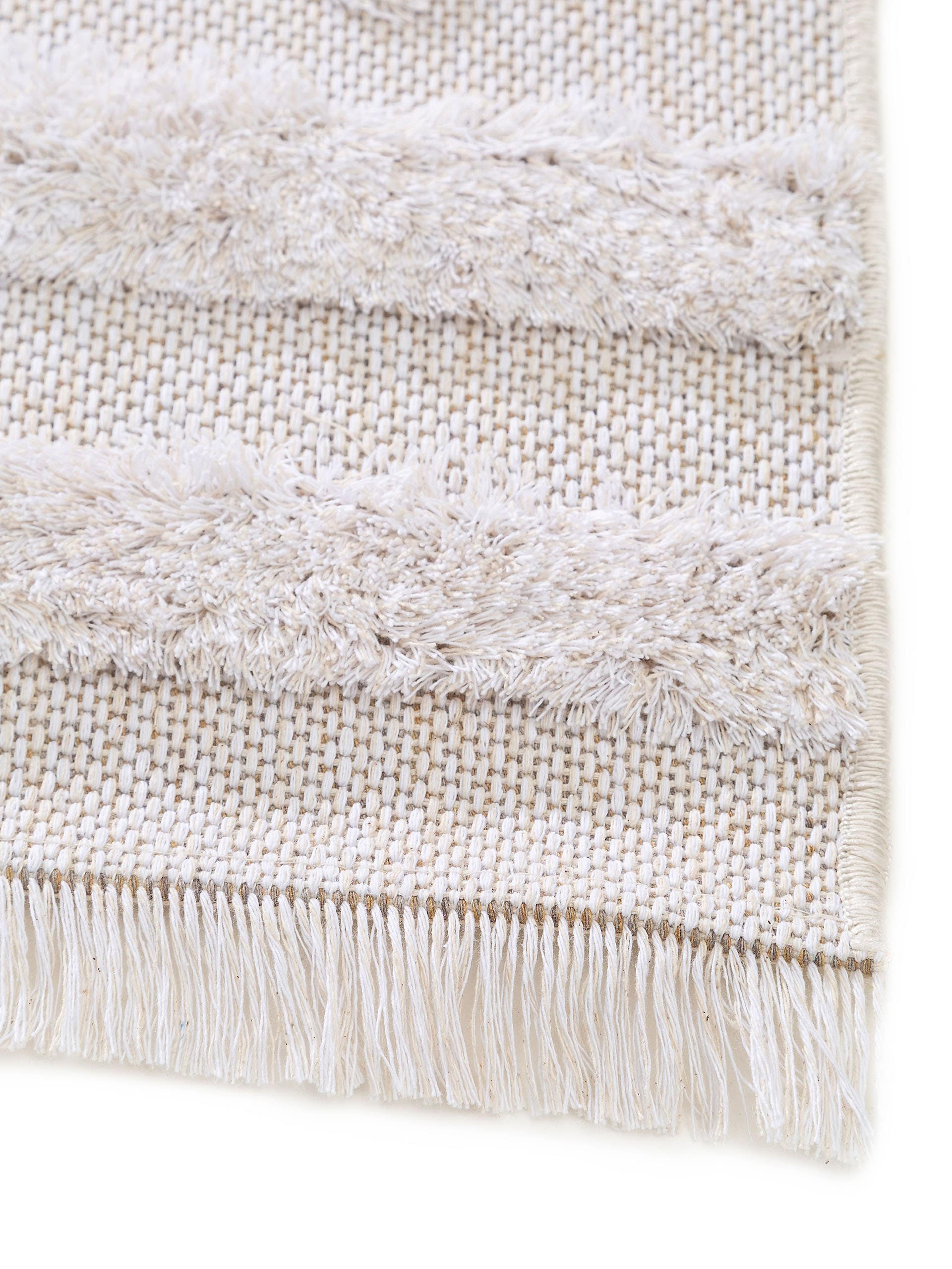 Waschbarer Baumwollteppich Oslo Cream