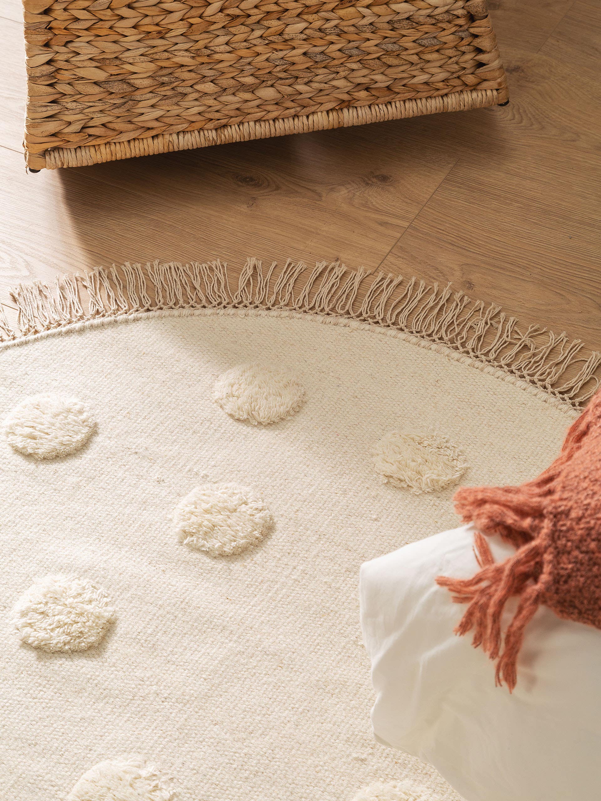 Tapis enfant Carlson Ivoire