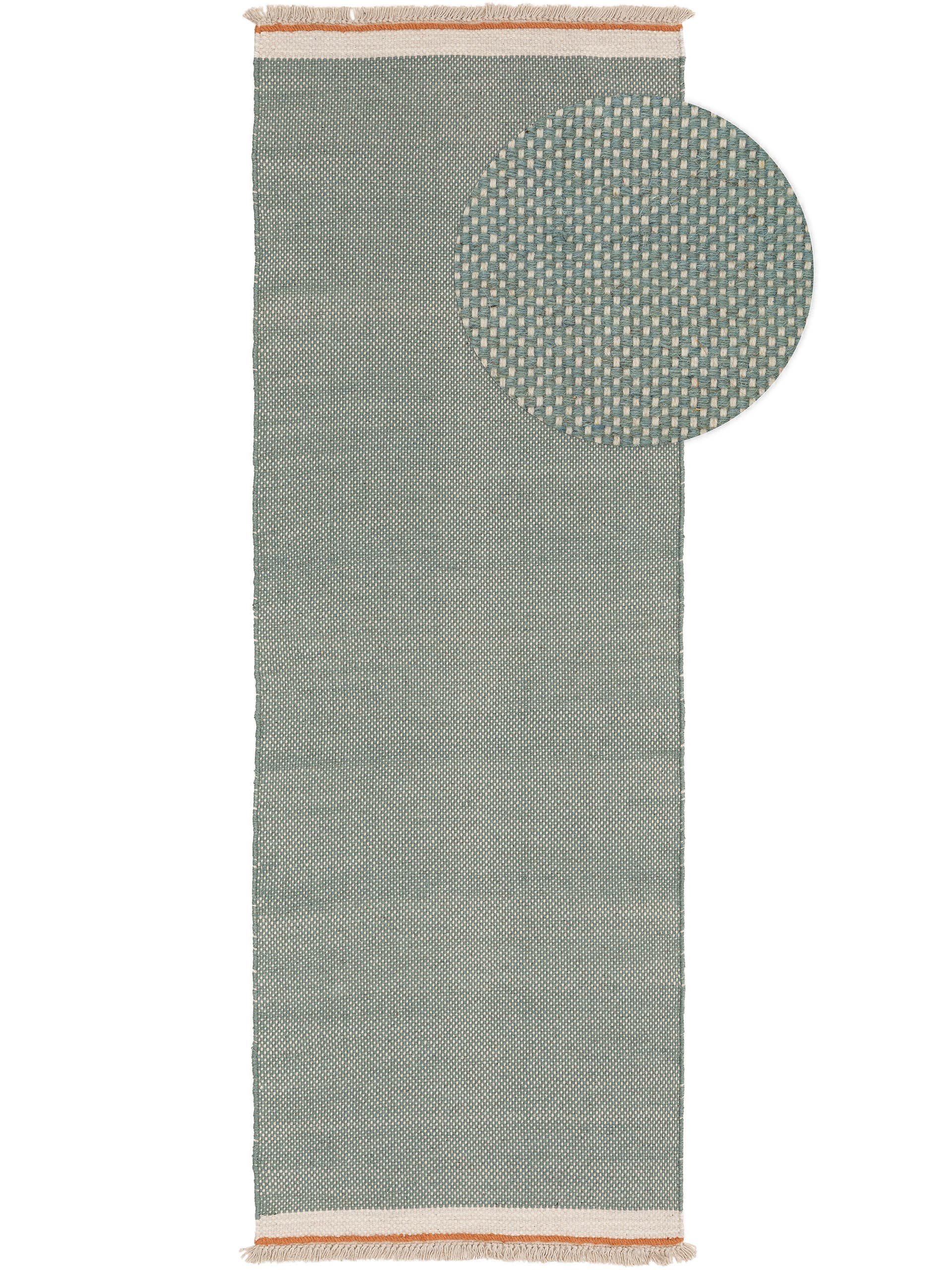 Wollteppich Läufer Karla