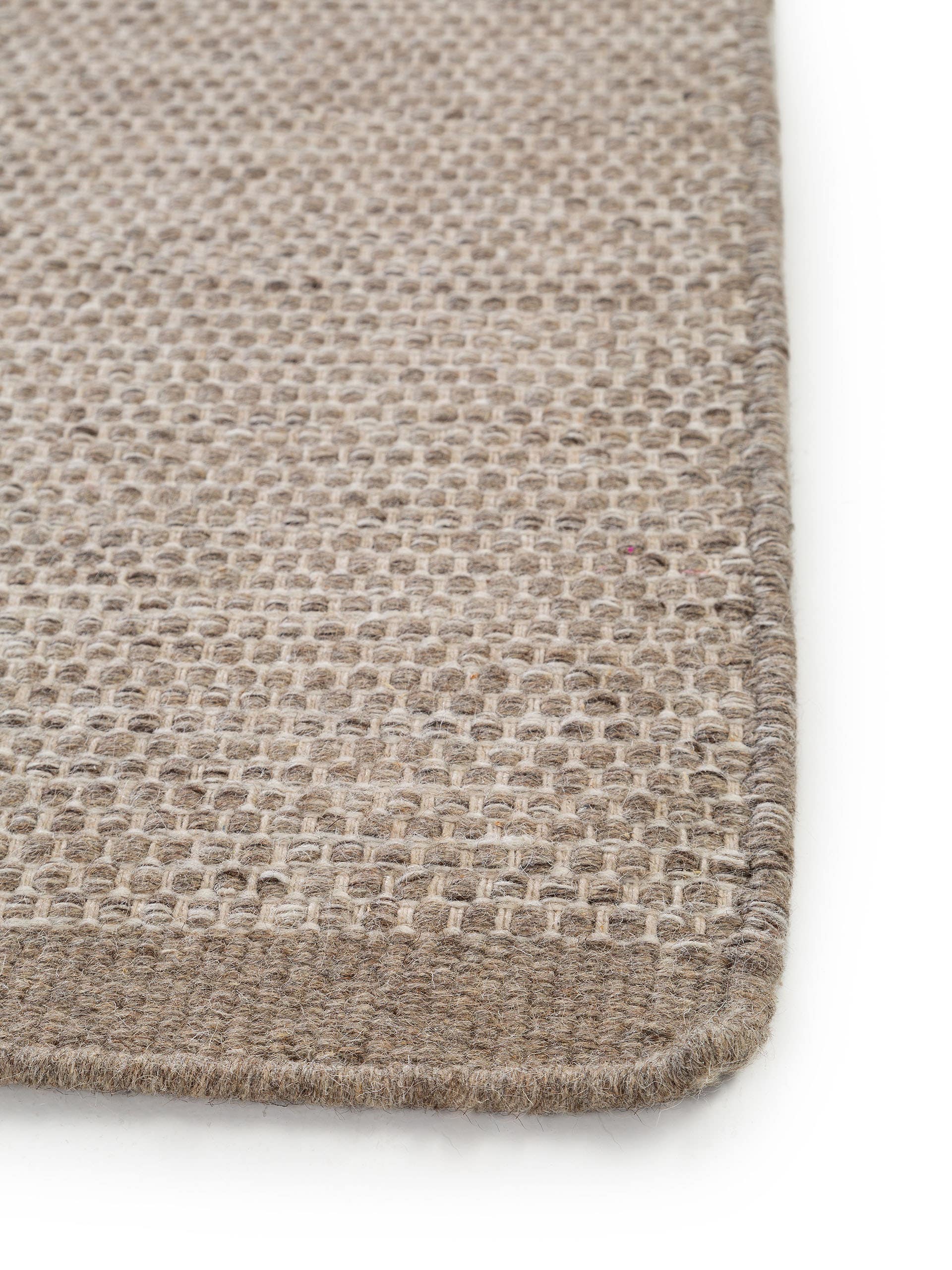 Tapis de passage en laine Rocco / Noir
