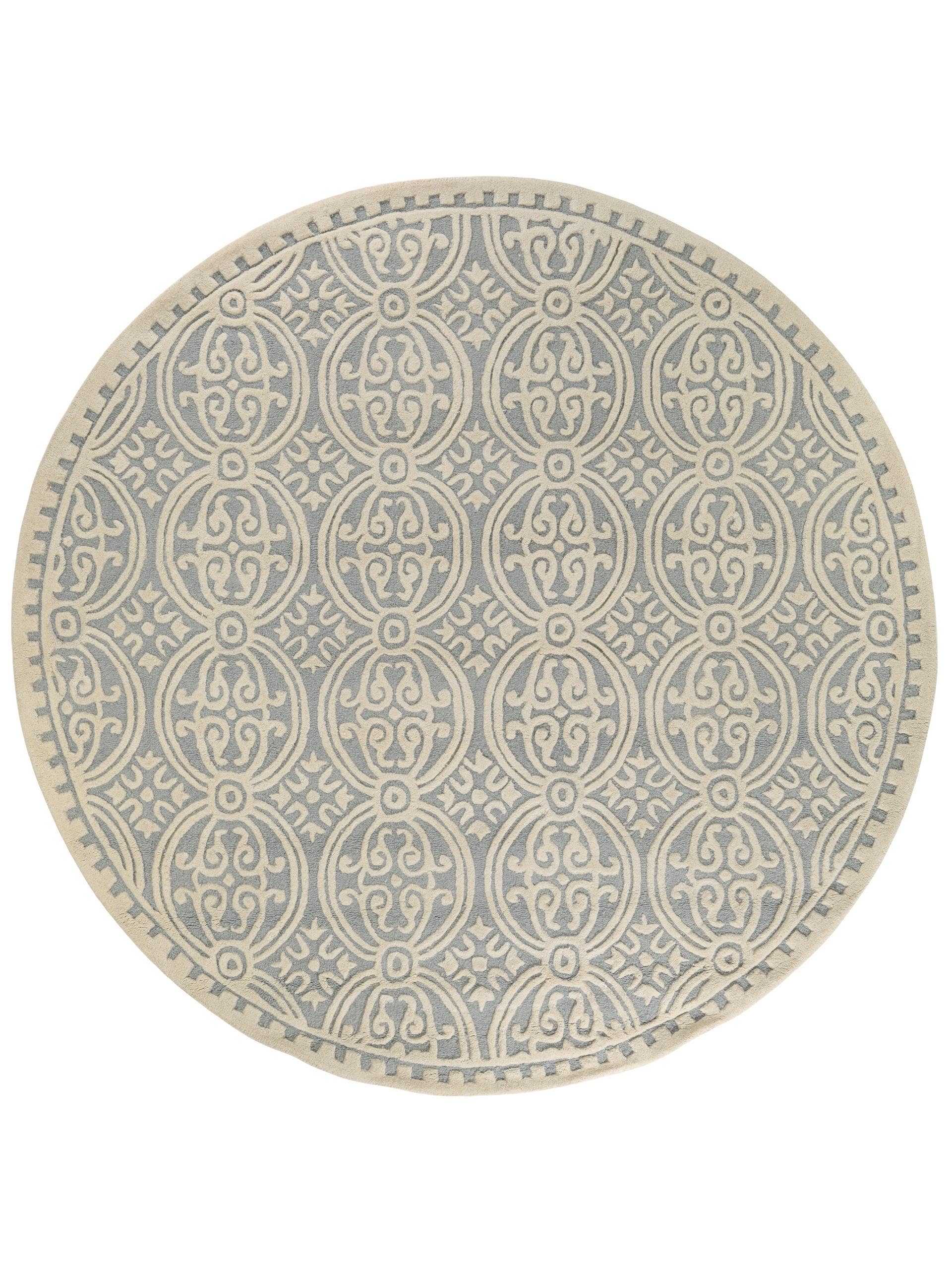 Tapis en laine Windsor bleu foncé