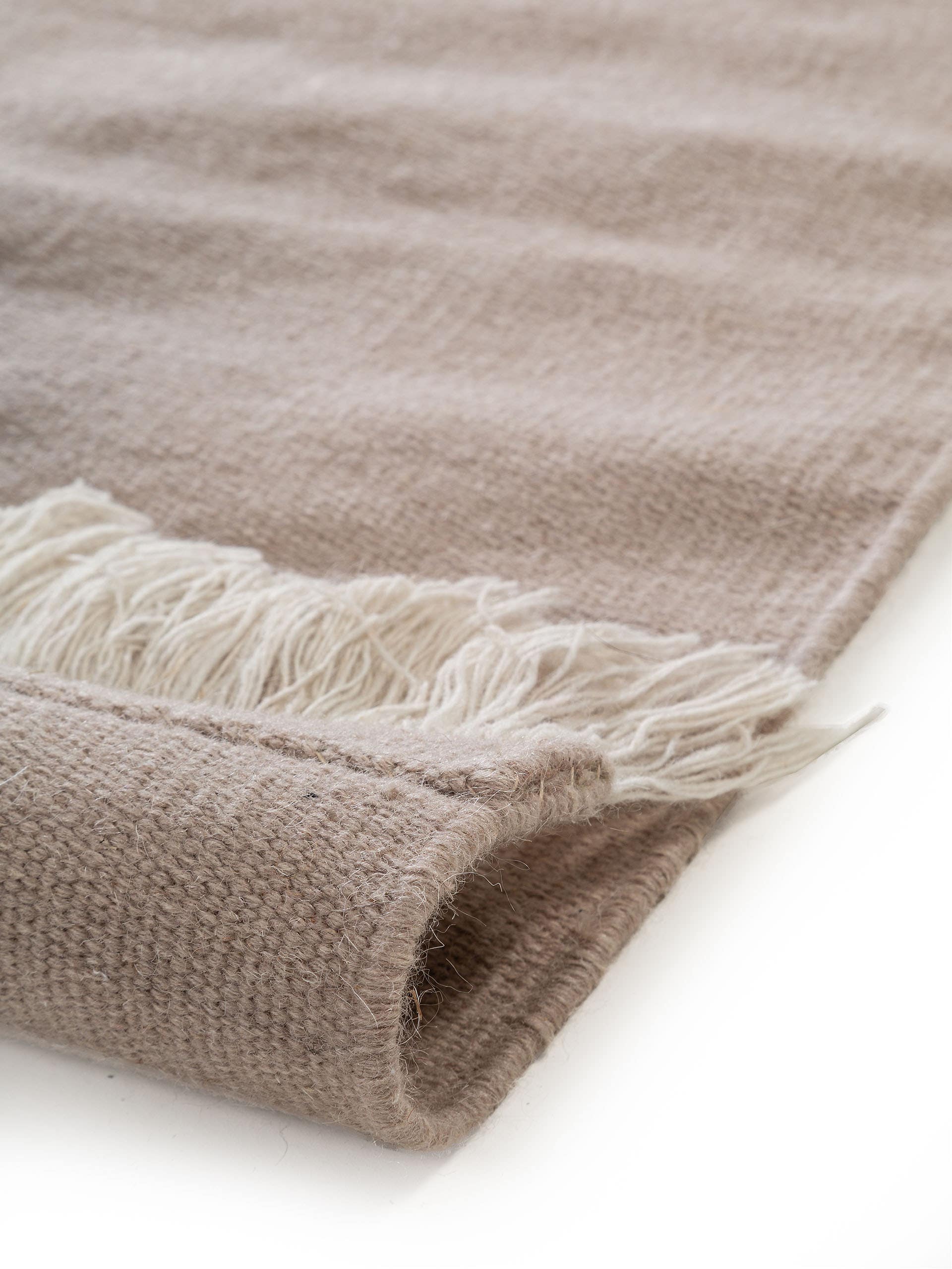 Tapis en laine Blok /Rouge foncé