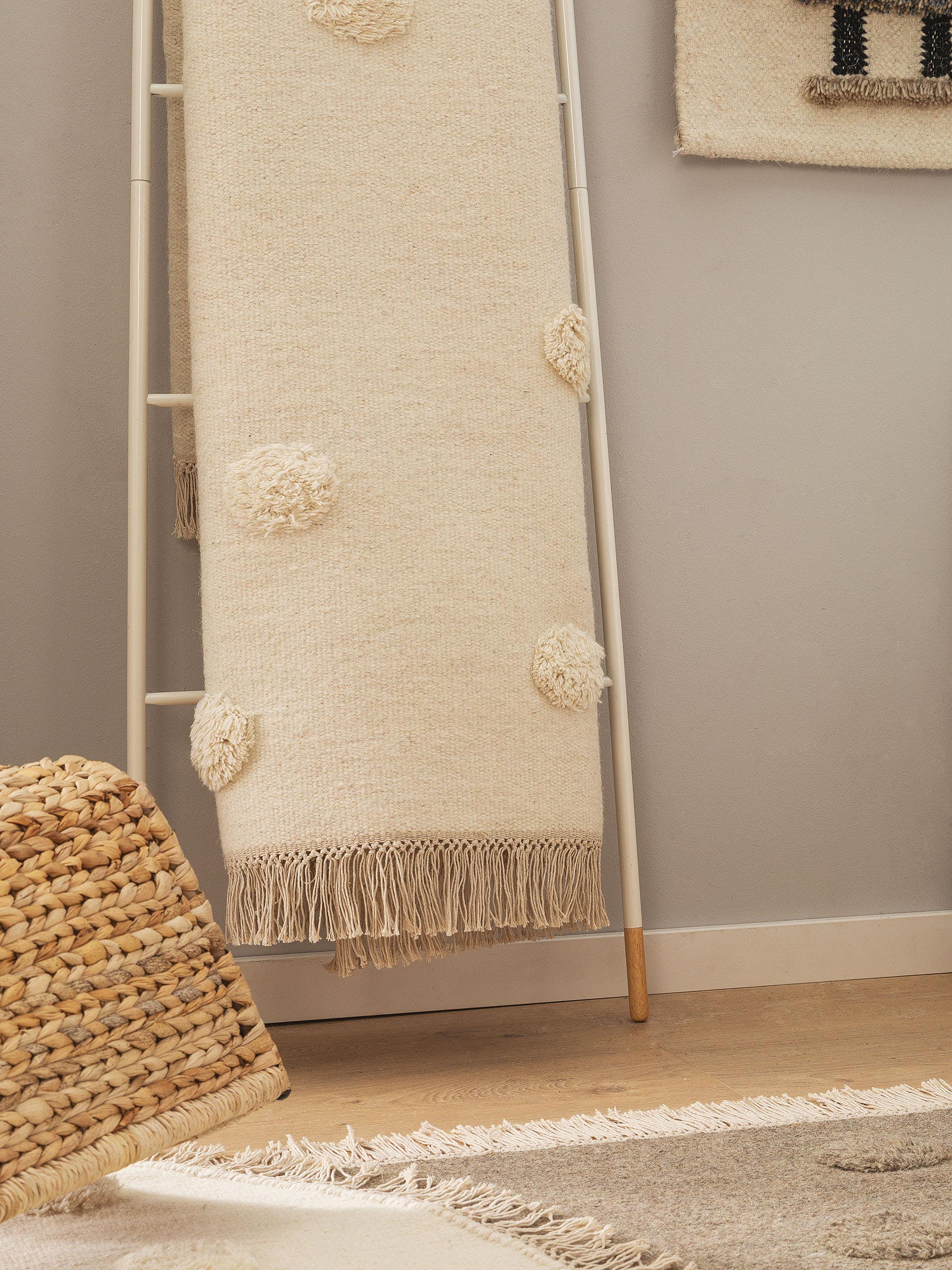 Tapis enfant Carlson Ivoire