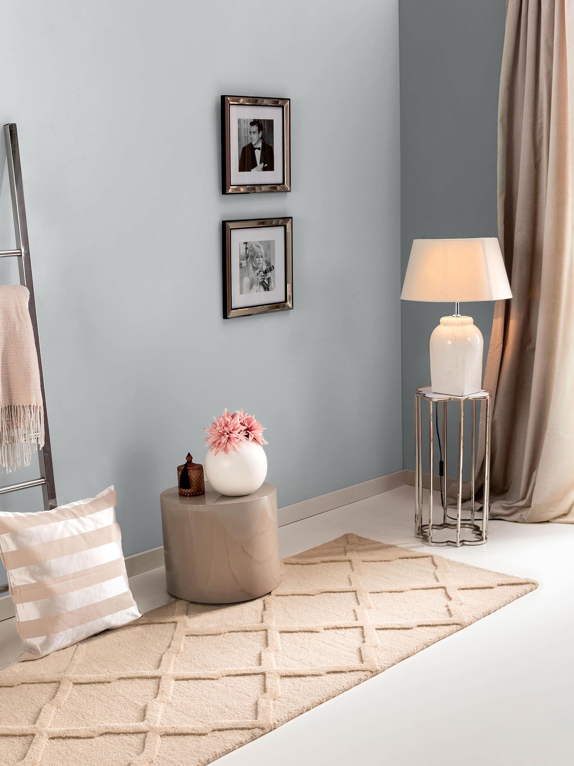 Tapis de passage en laine Windsor Cream