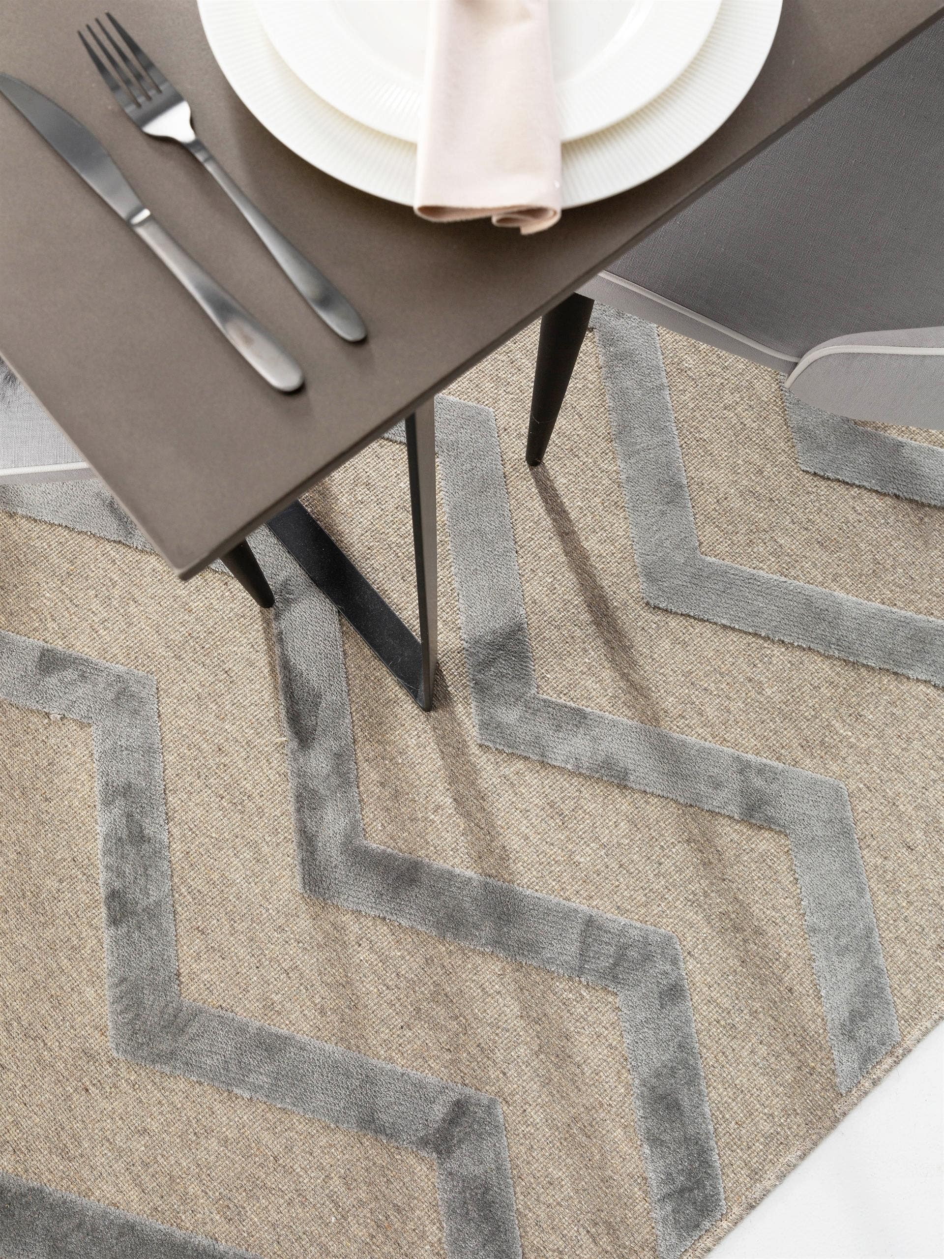 Teppich North /Grau