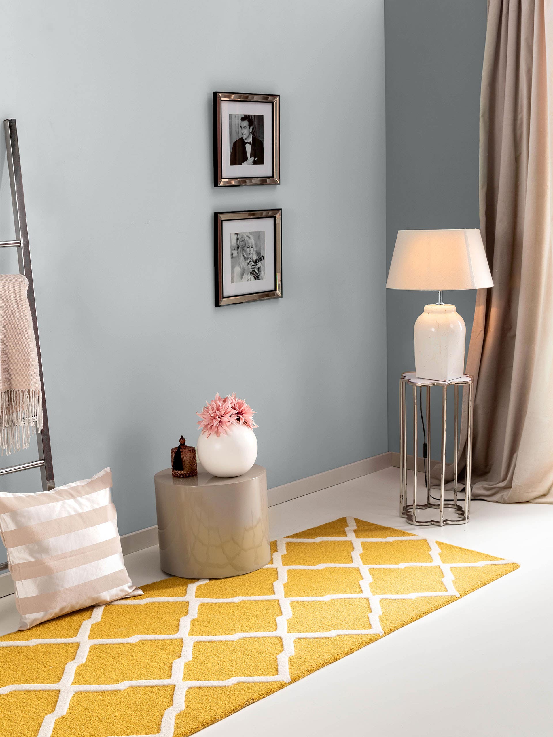 Tapis de passage en laine Windsor Cream