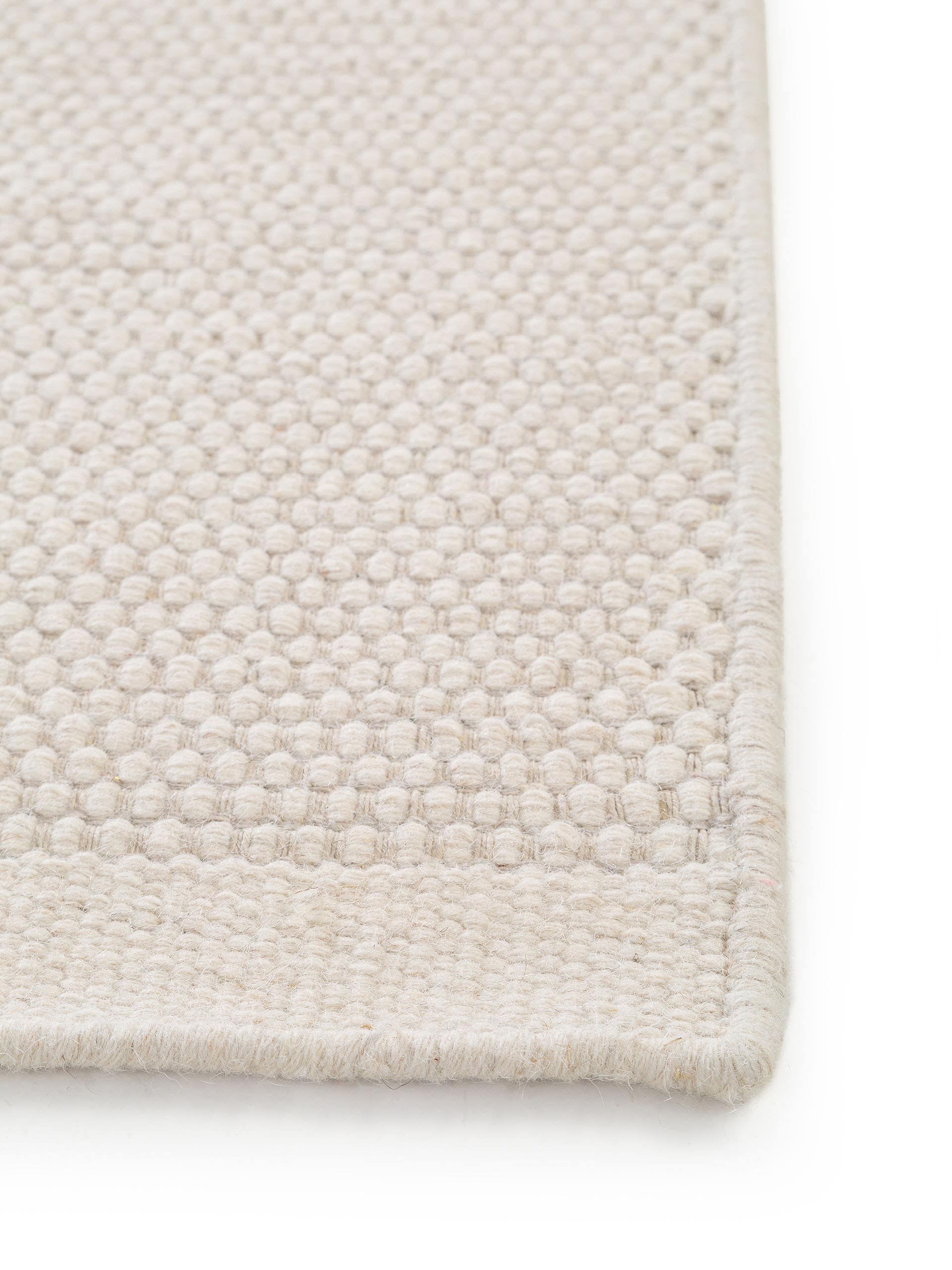 Tapis de passage en laine Rocco / Noir