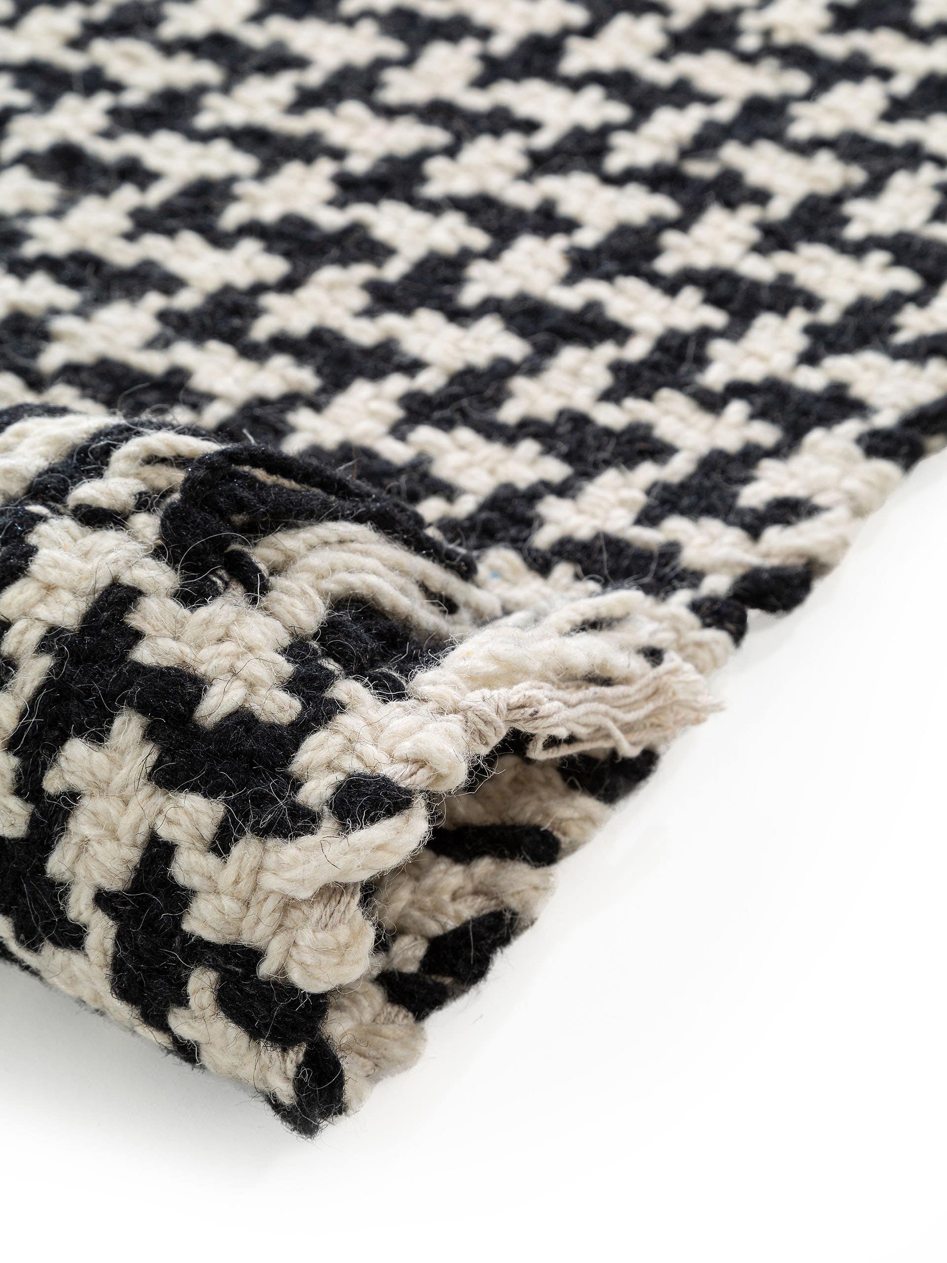 Tapis de passage en laine Pepita