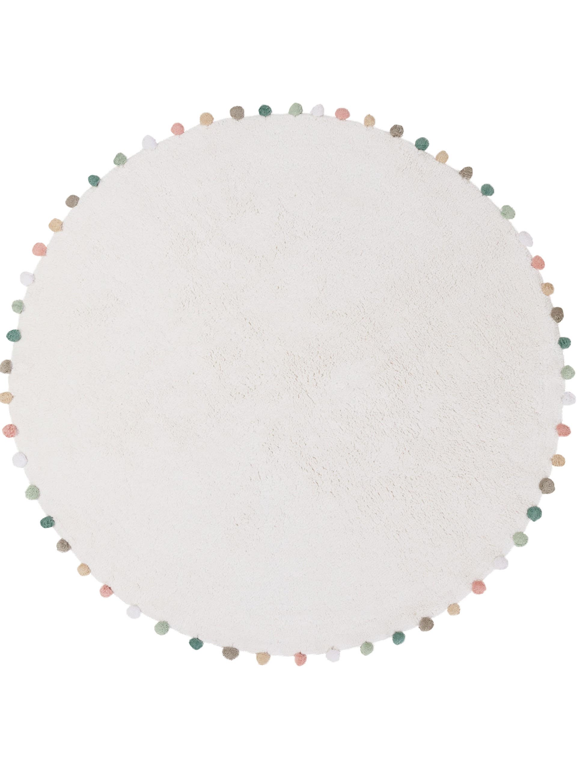 Waschbarer Kinderteppich Tilda Cream