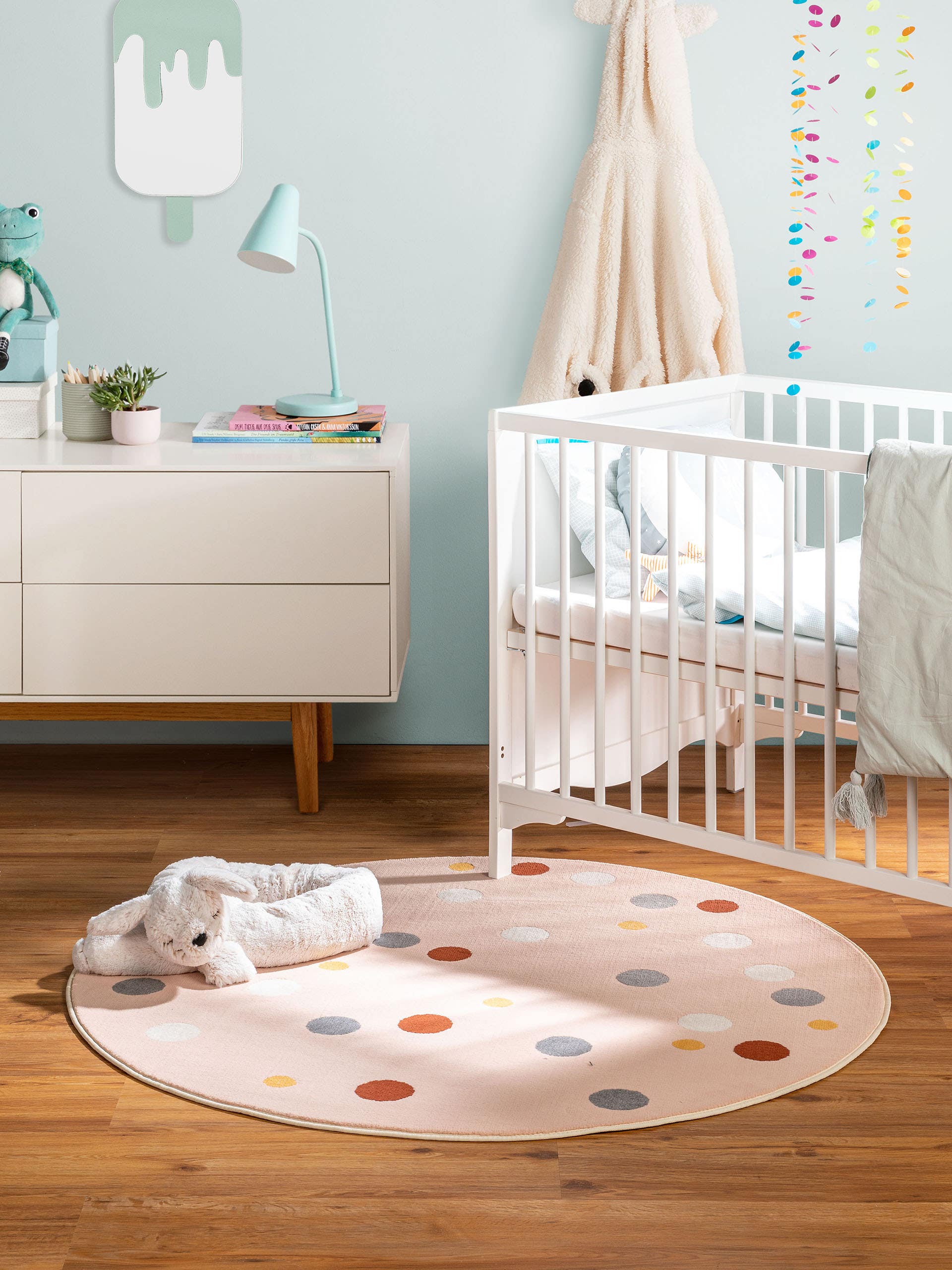 Tapis enfant Juno /Rose