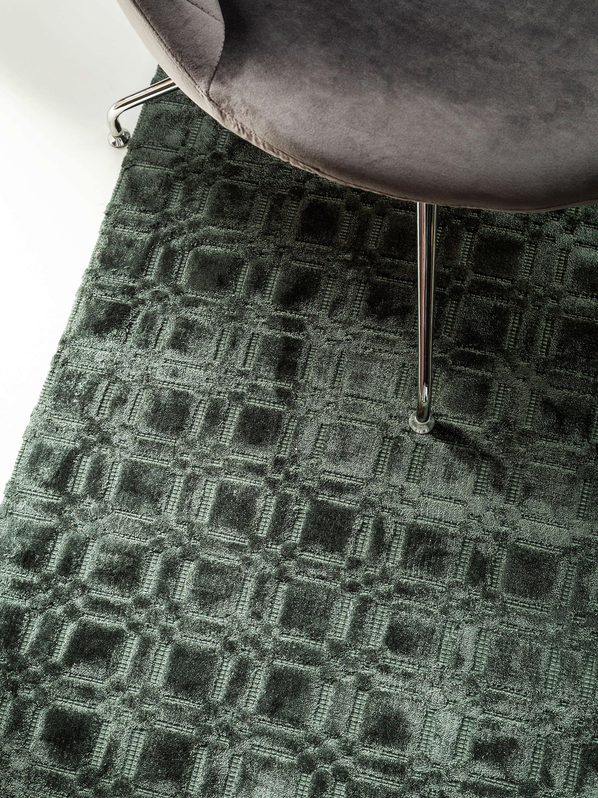 Tapis en viscose Nelson Crème
