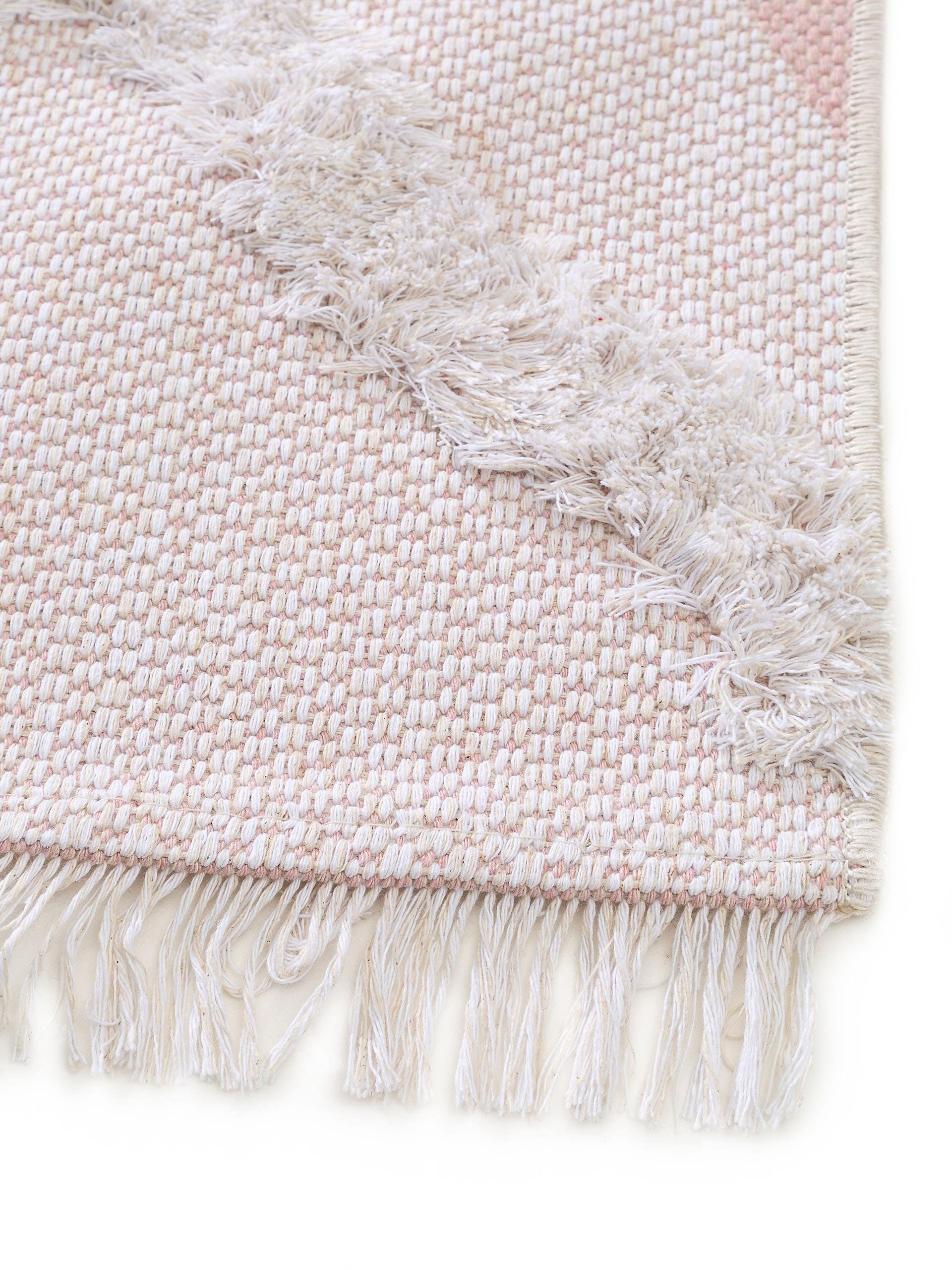 Waschbarer Baumwollteppich Oslo Cream/Taupe