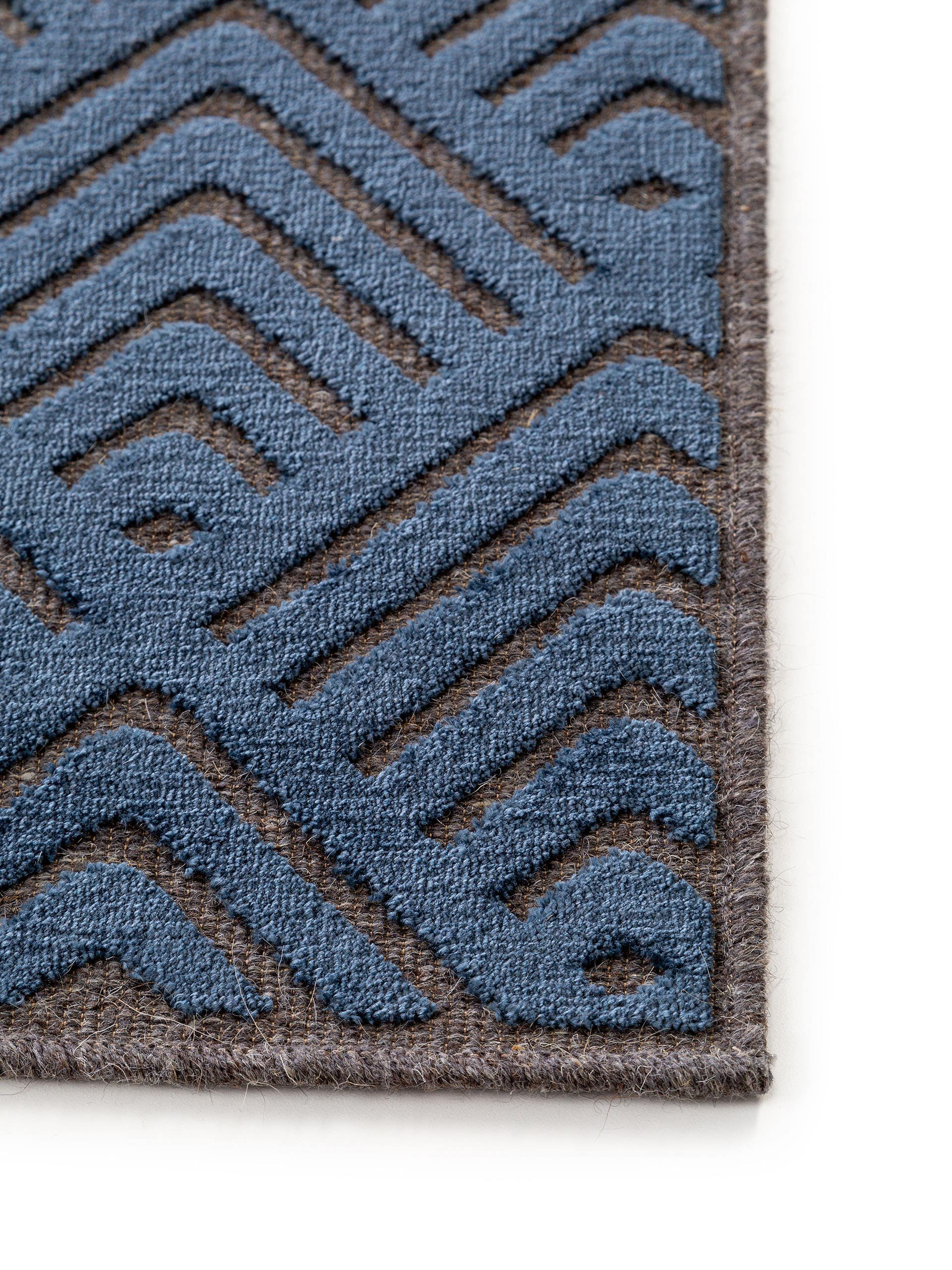 Tapis North bleu foncé