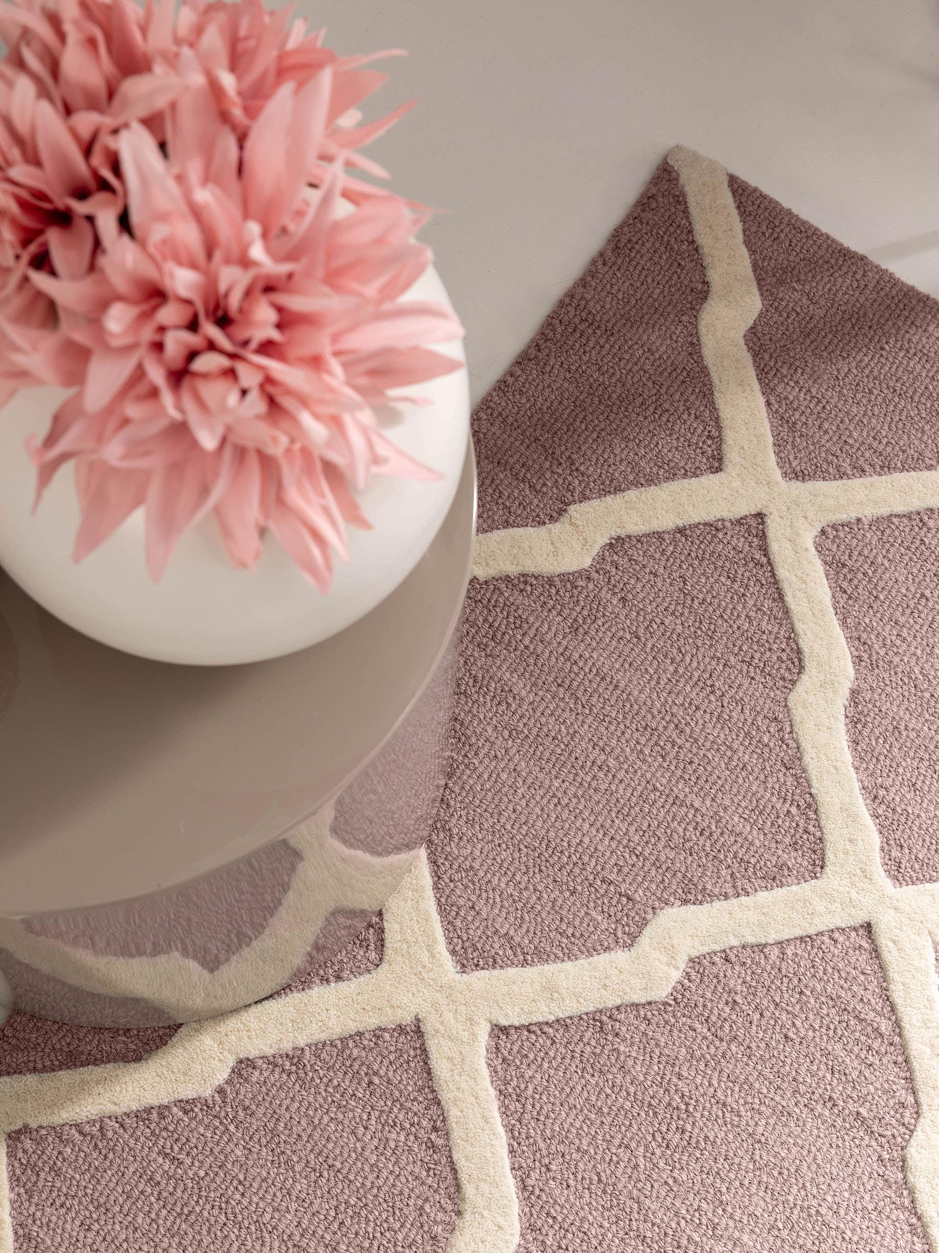 Tapis de passage en laine Windsor Cream