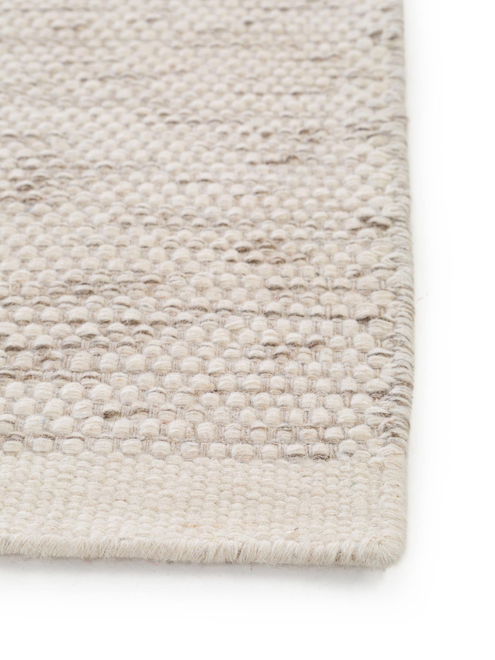 Tapis de passage en laine Rocco / Noir