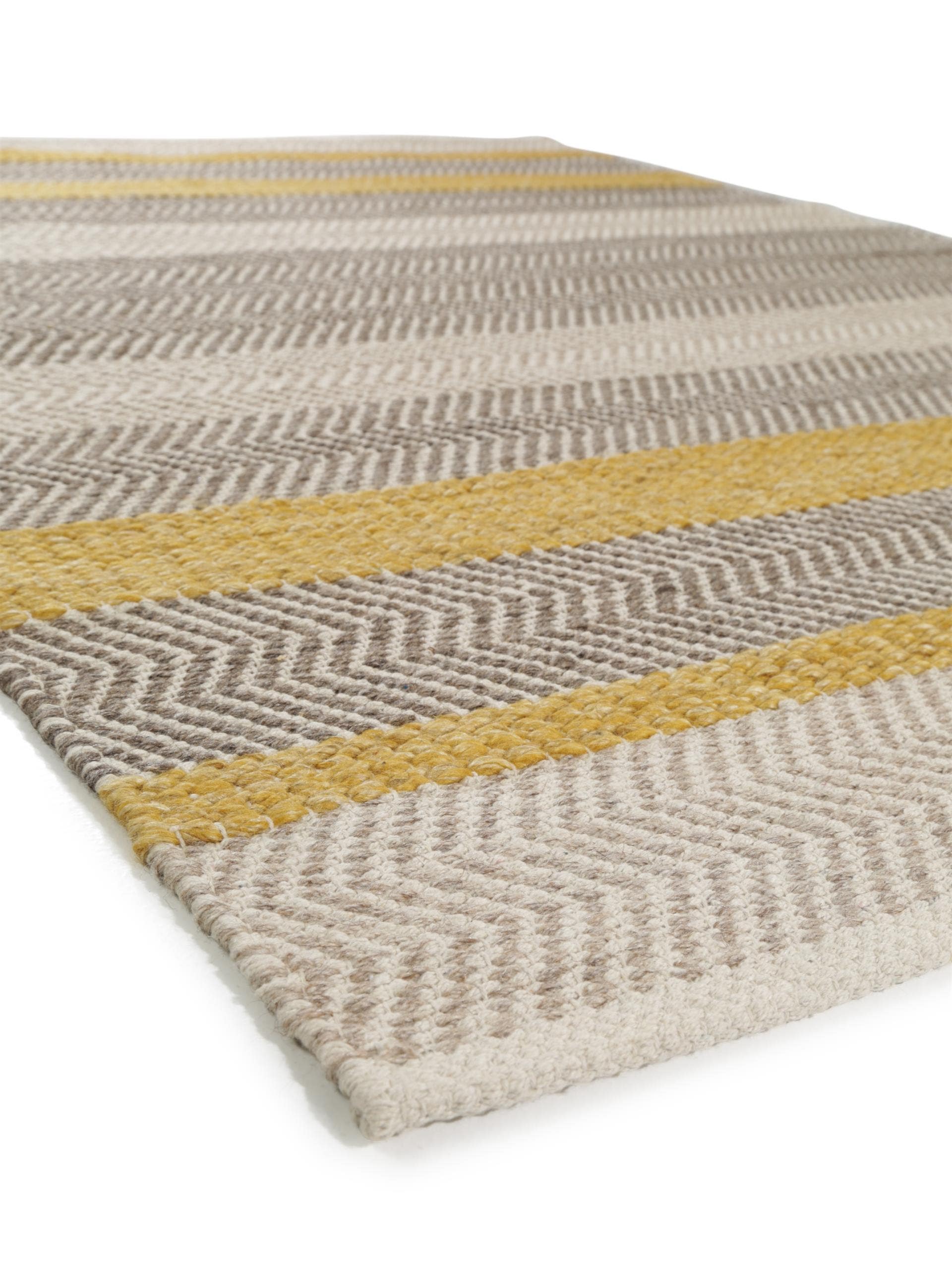 Tapis en laine Phrena anthracite