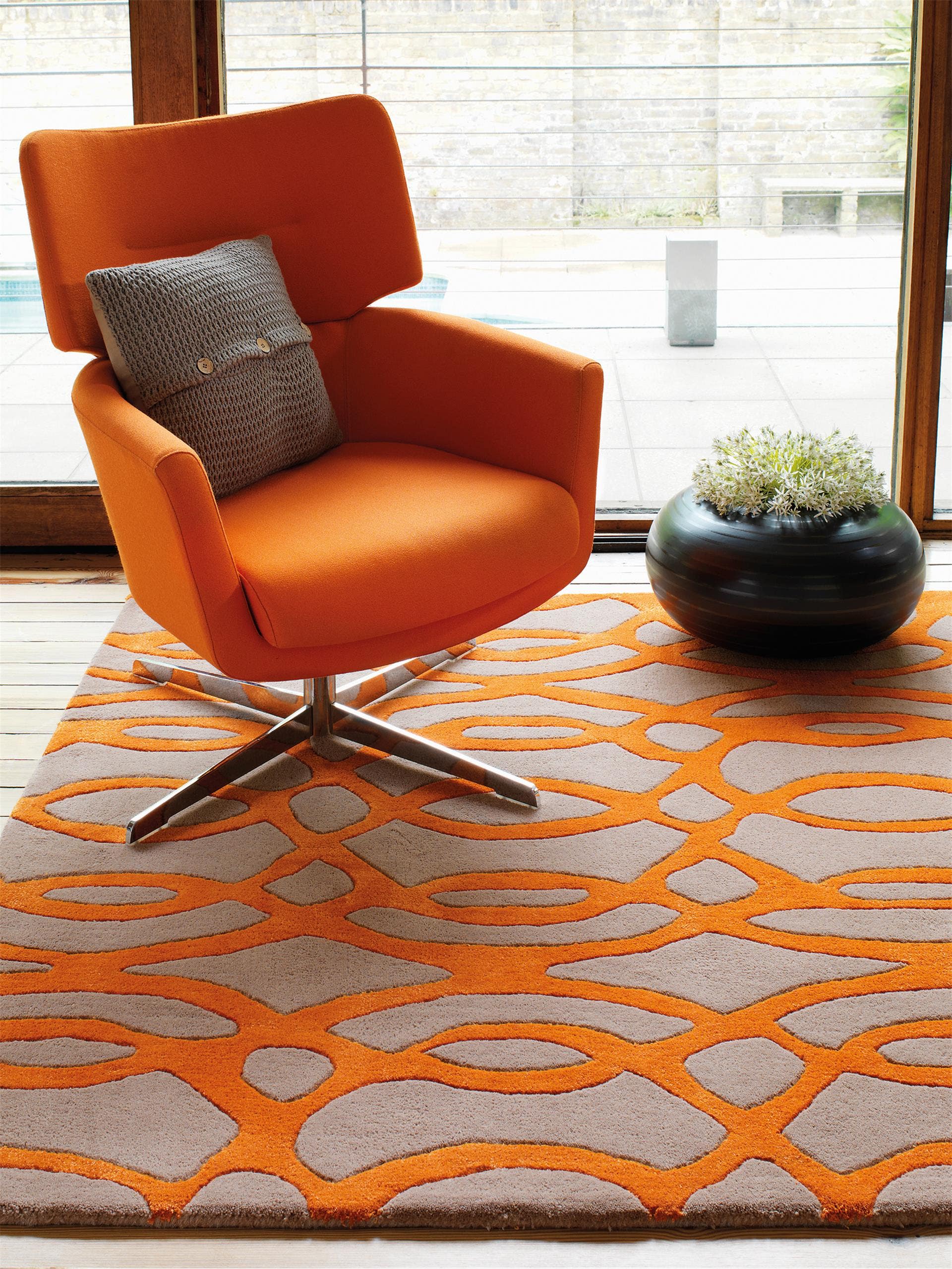 Tapis en laine Matrix