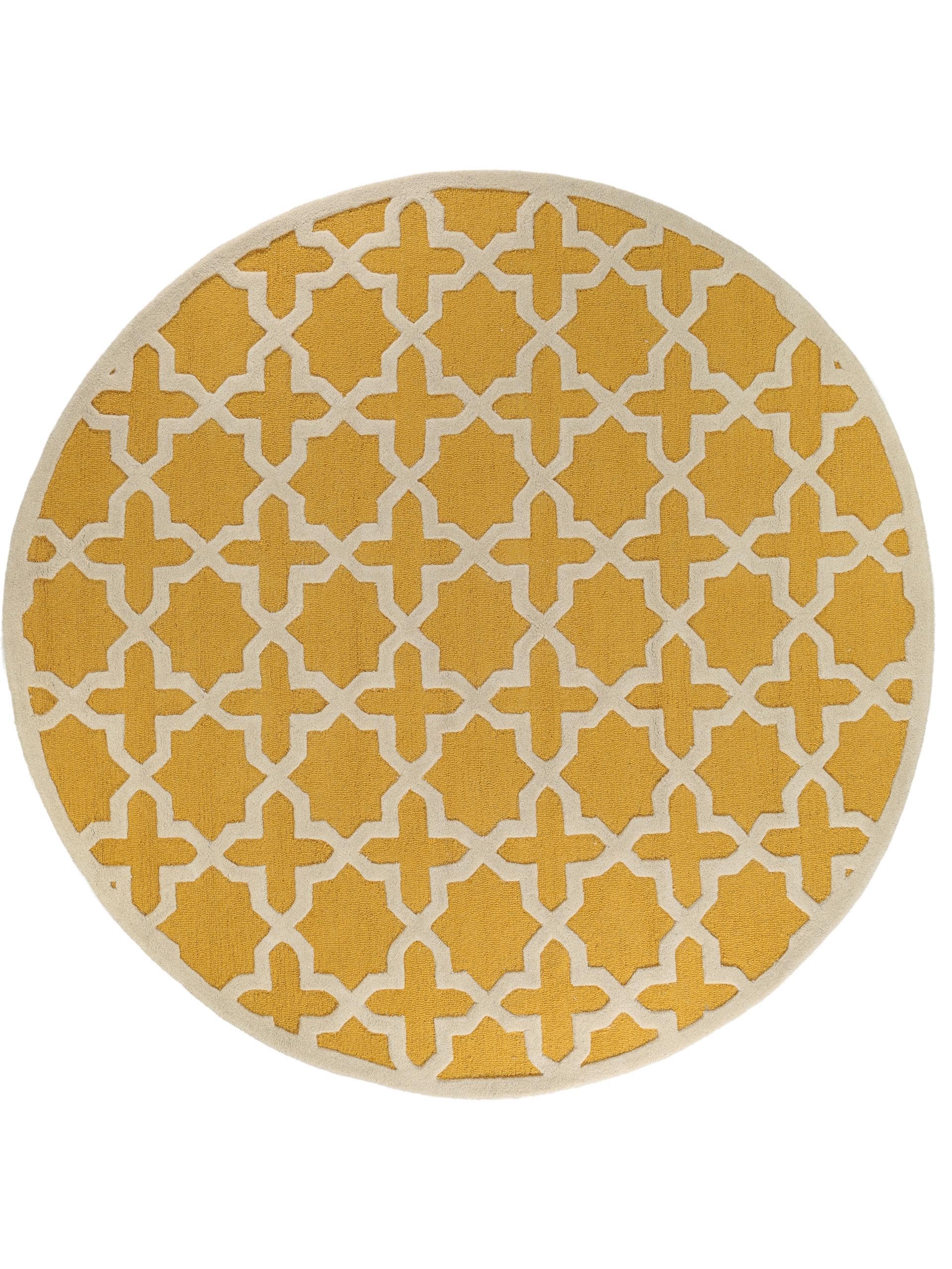 Tapis en laine rond Windsor Rose