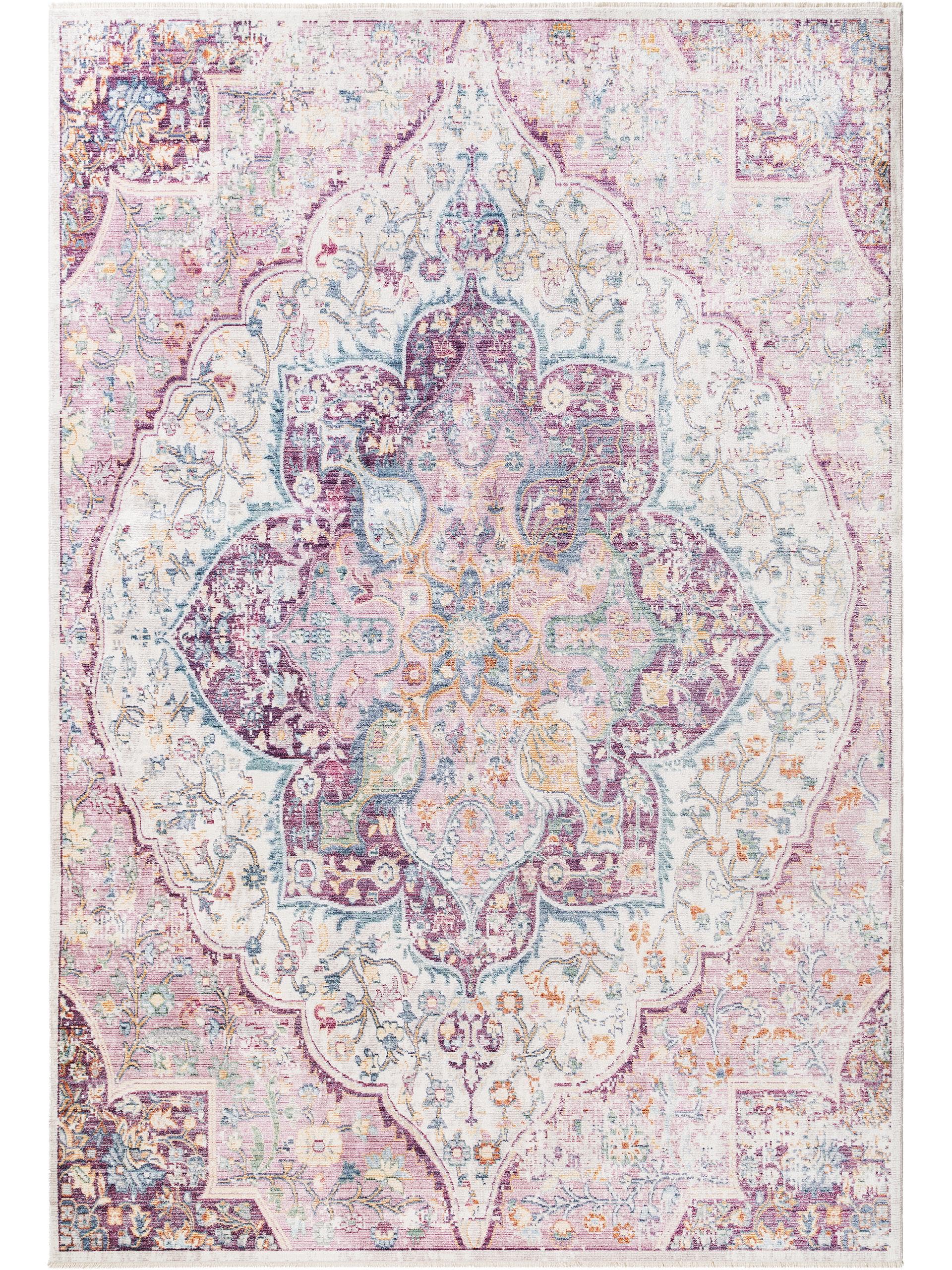 Tapis viscose Yuma /Rose