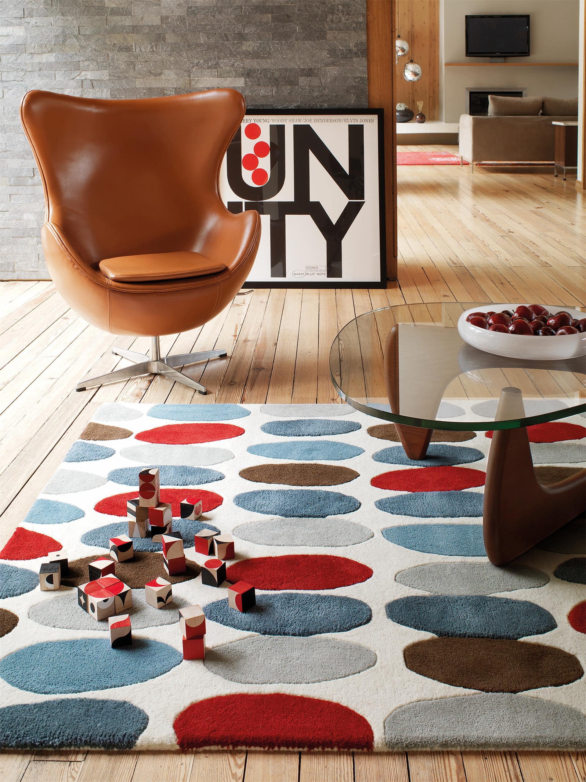 Tapis en laine Matrix