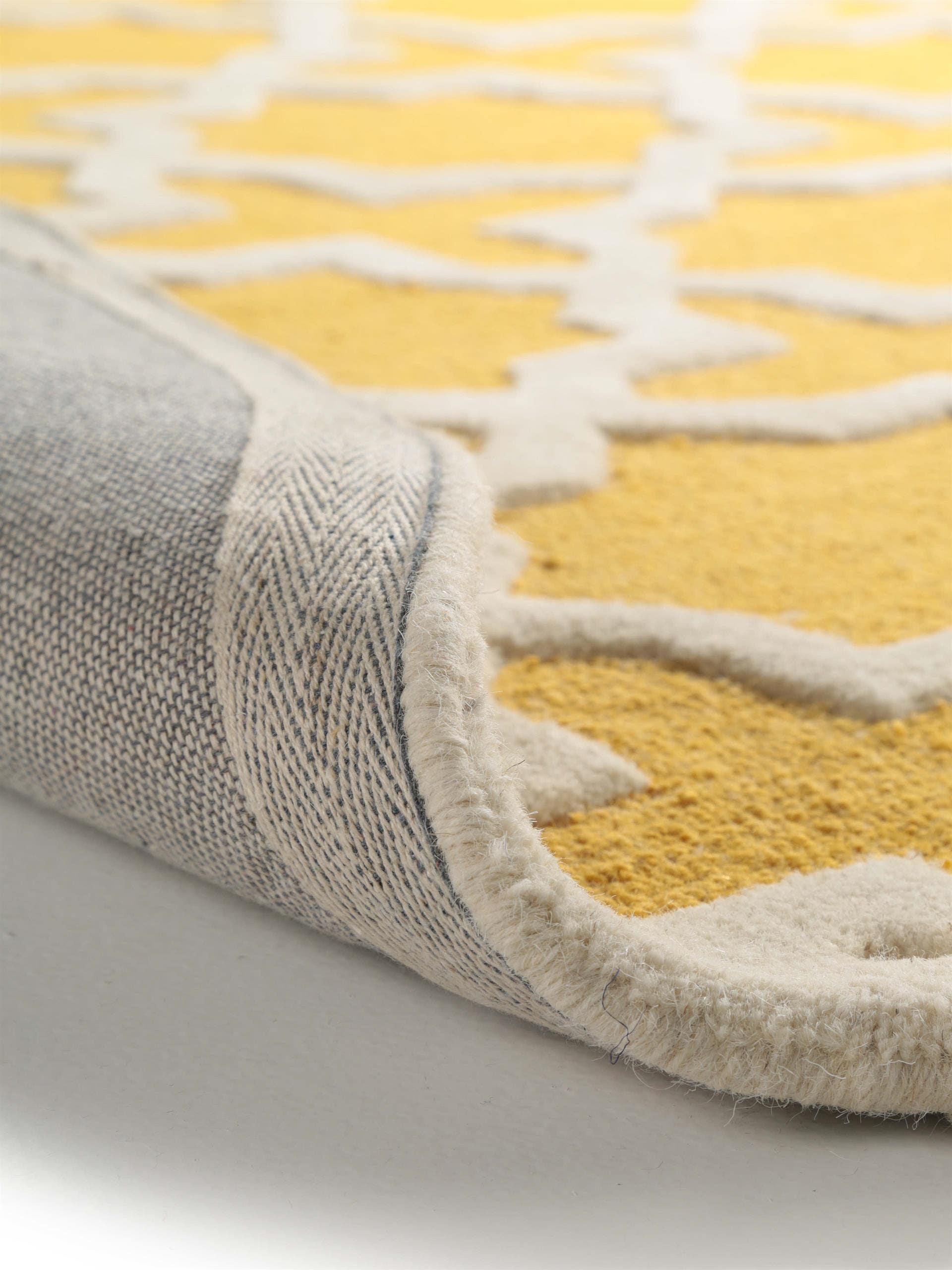Tapis en laine rond Windsor Rose